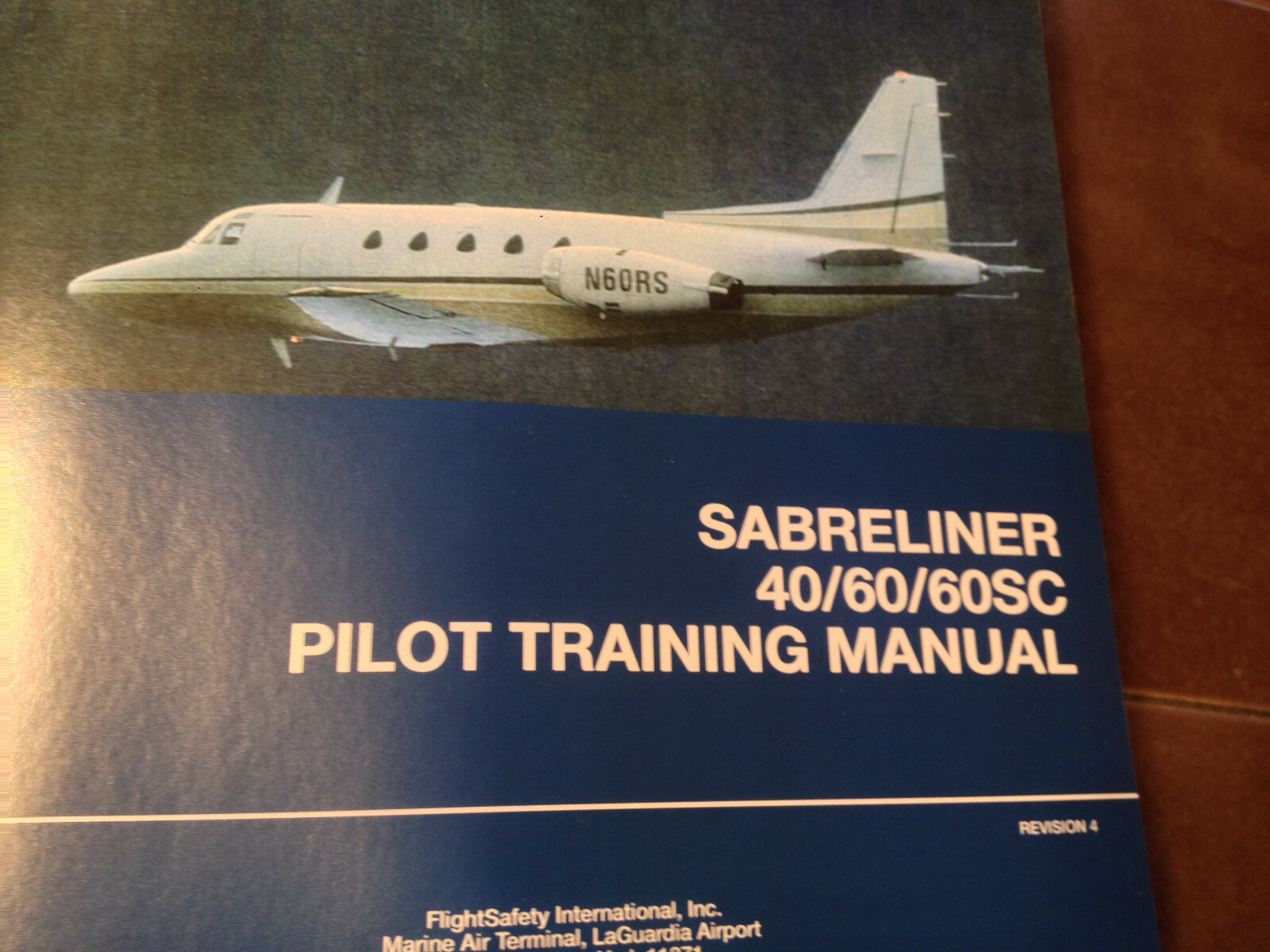 Sabreliner 40, 60 & 60SC Pilots Training Manual