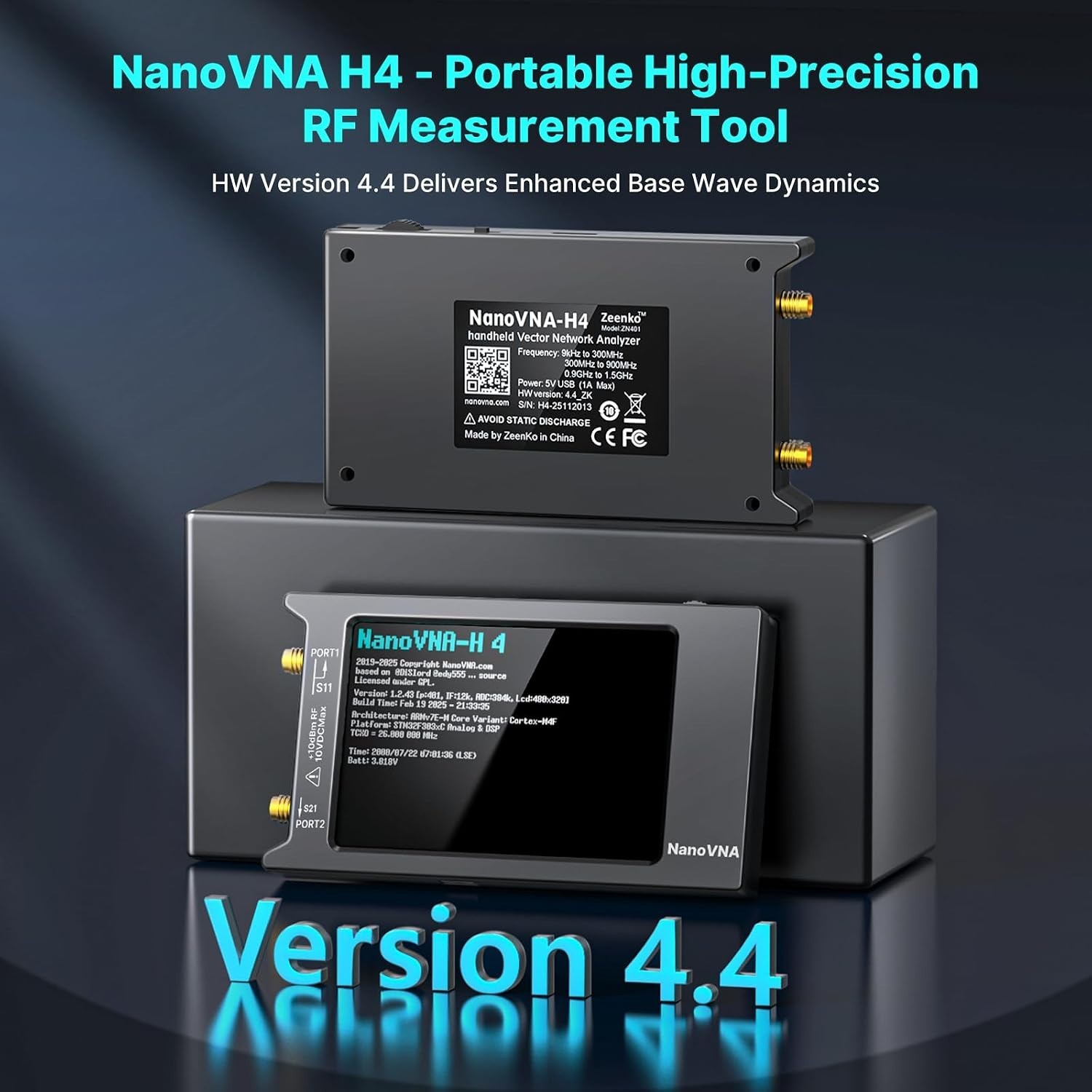 Upgraded H4 Vector Network Analyzer 1.5GHz