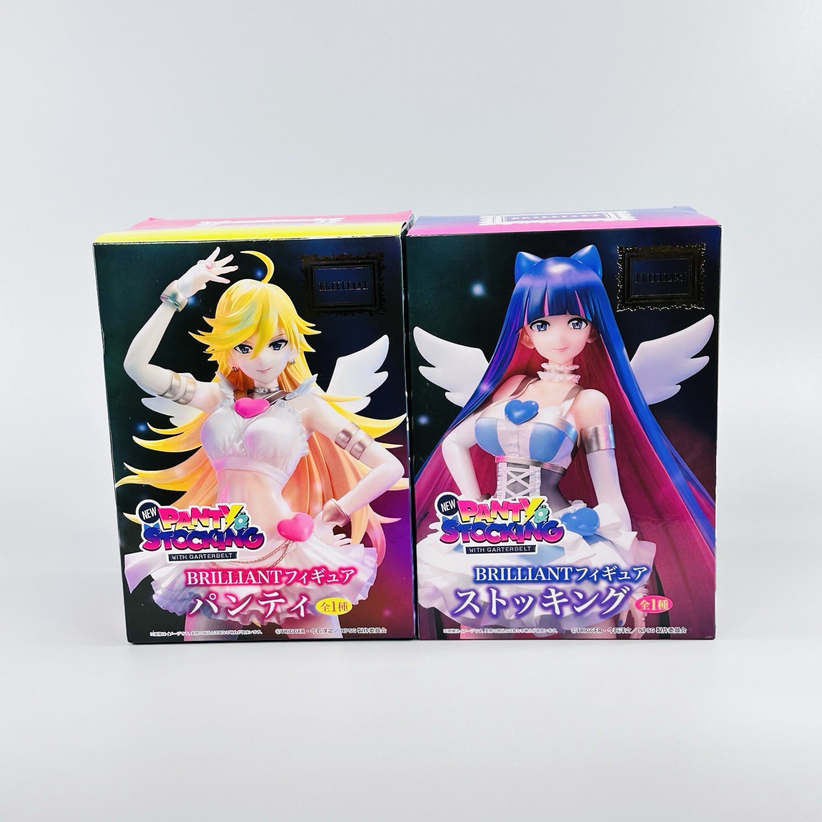 PANTY & STOCKING with GARTERBELT BRILLIANT Figure Panty & Stocking Set NY SELLER