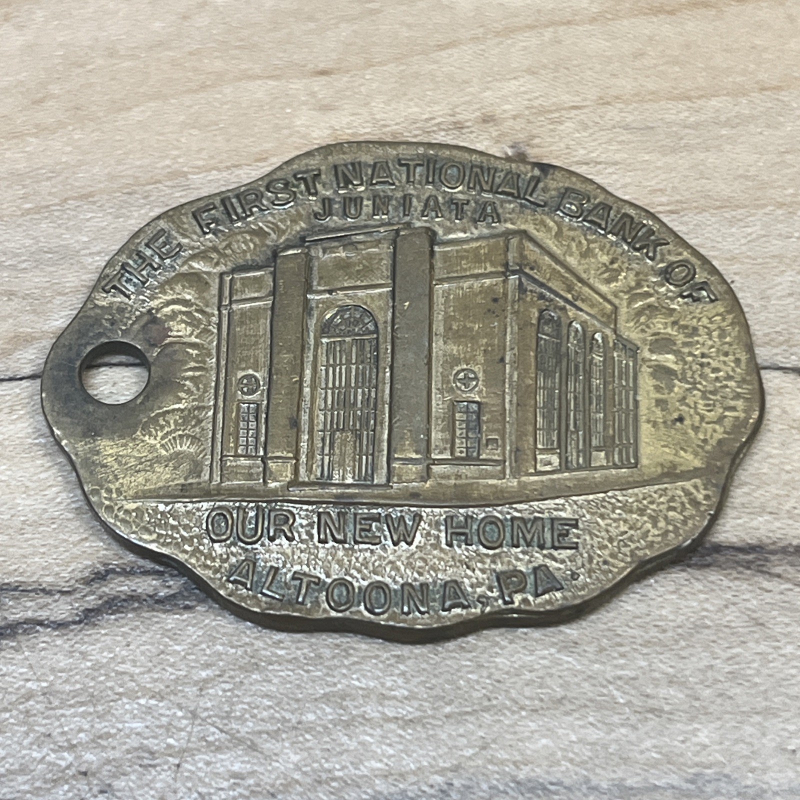 First National Bank Altoona, Pa. Key Fob *D479