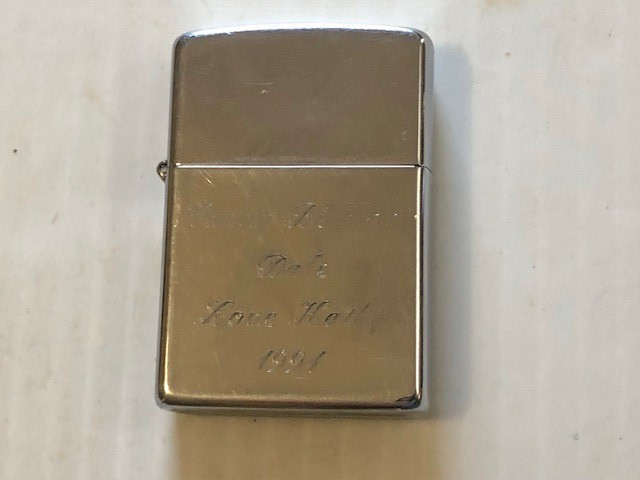 1991 Personalized Zippo Lighter