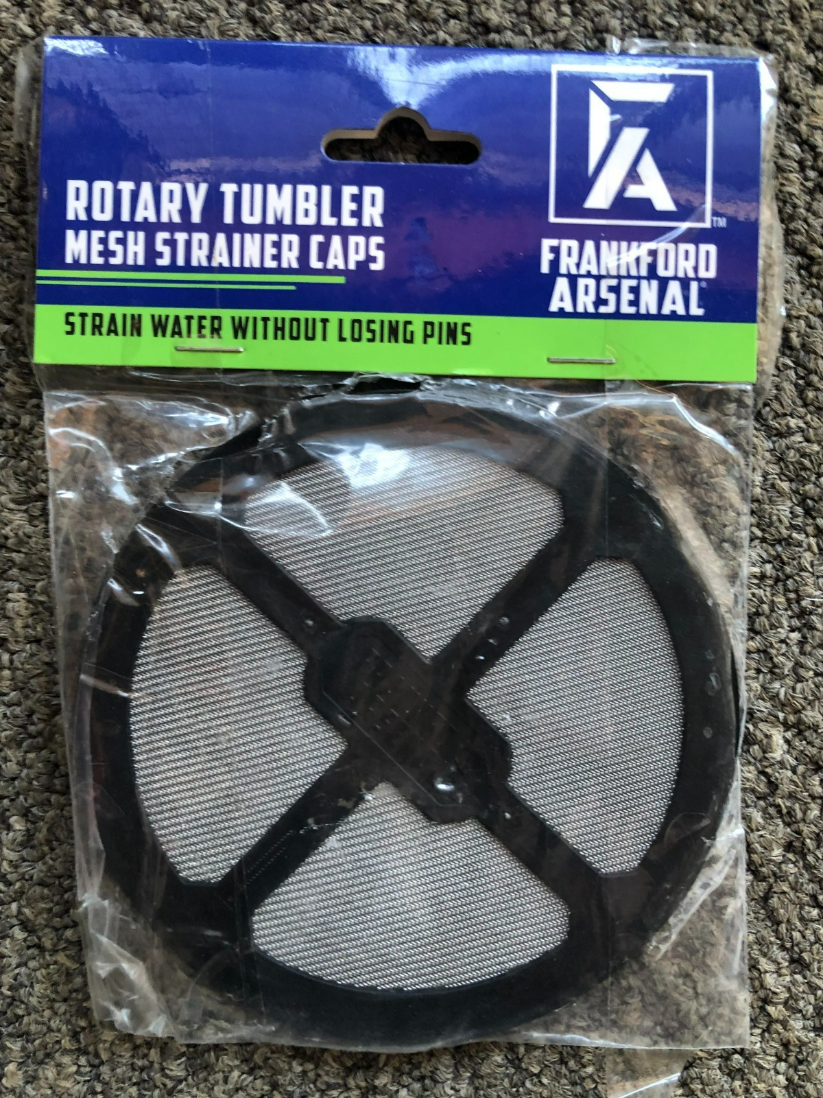 Frankford Arsenal Rotary Tumbler Straining Caps Platinum Rotary Tumbler Lite