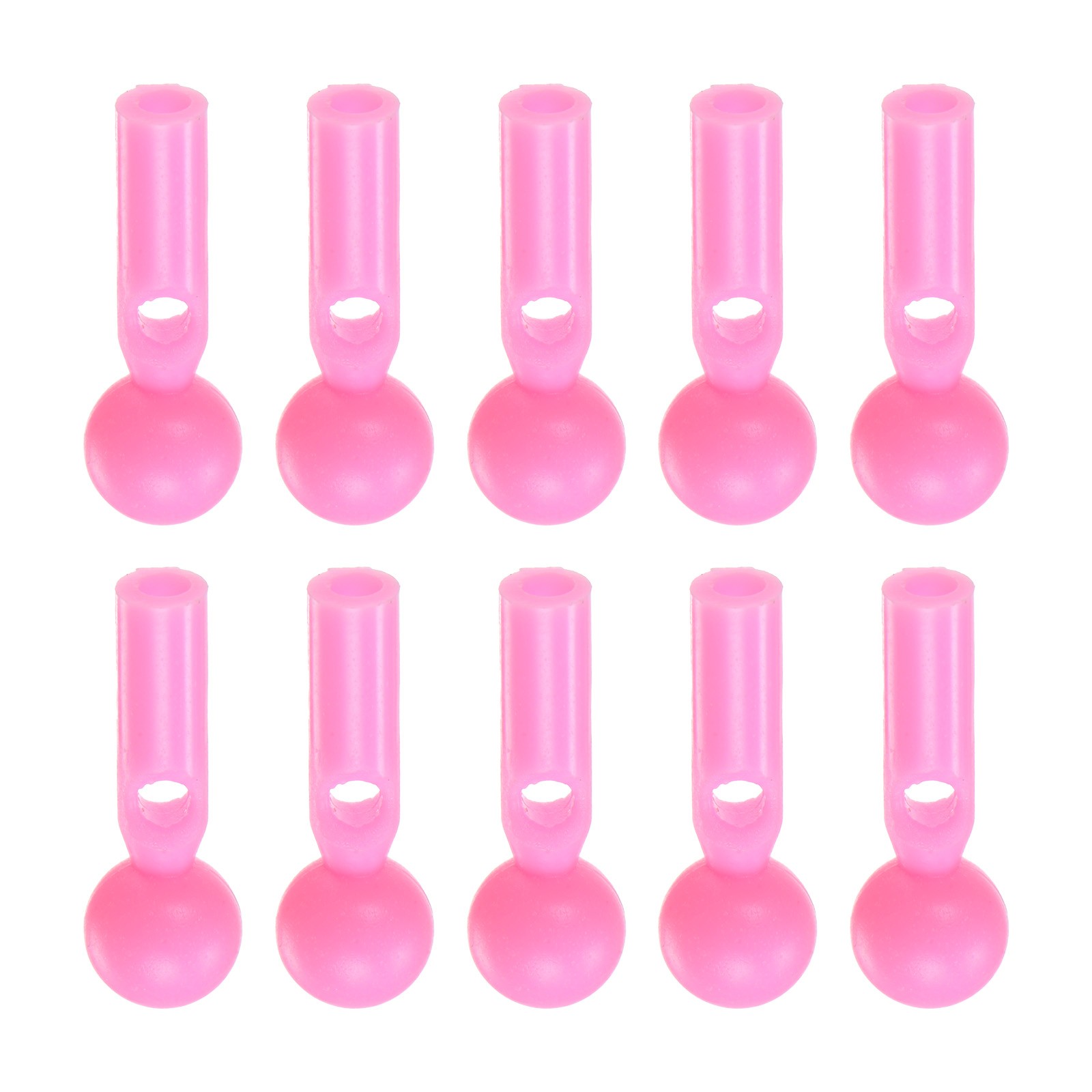 10pcs Umbrella Tail Beads PP 2.2mm Dia for Umbrella Cover Pink