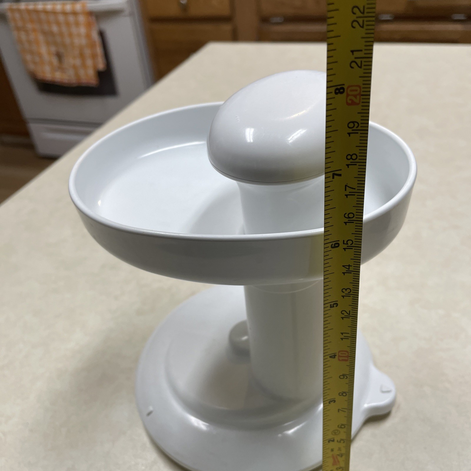 Omega Juicer VRT330 Juice Extractor White Hopper Cover/Chute & Pusher READ