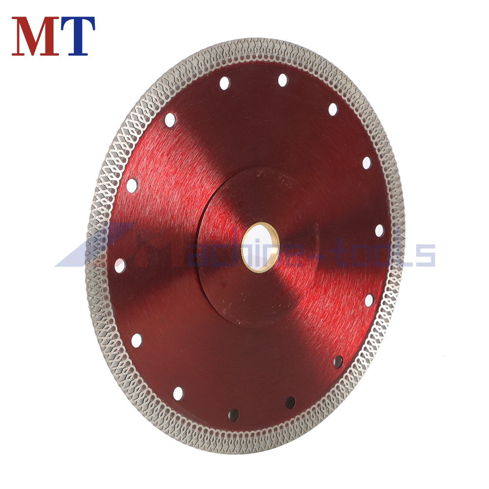 Red 7 Inch Super Thin Diamond Porcelain Cutting Blade Tile Blade For Cutting