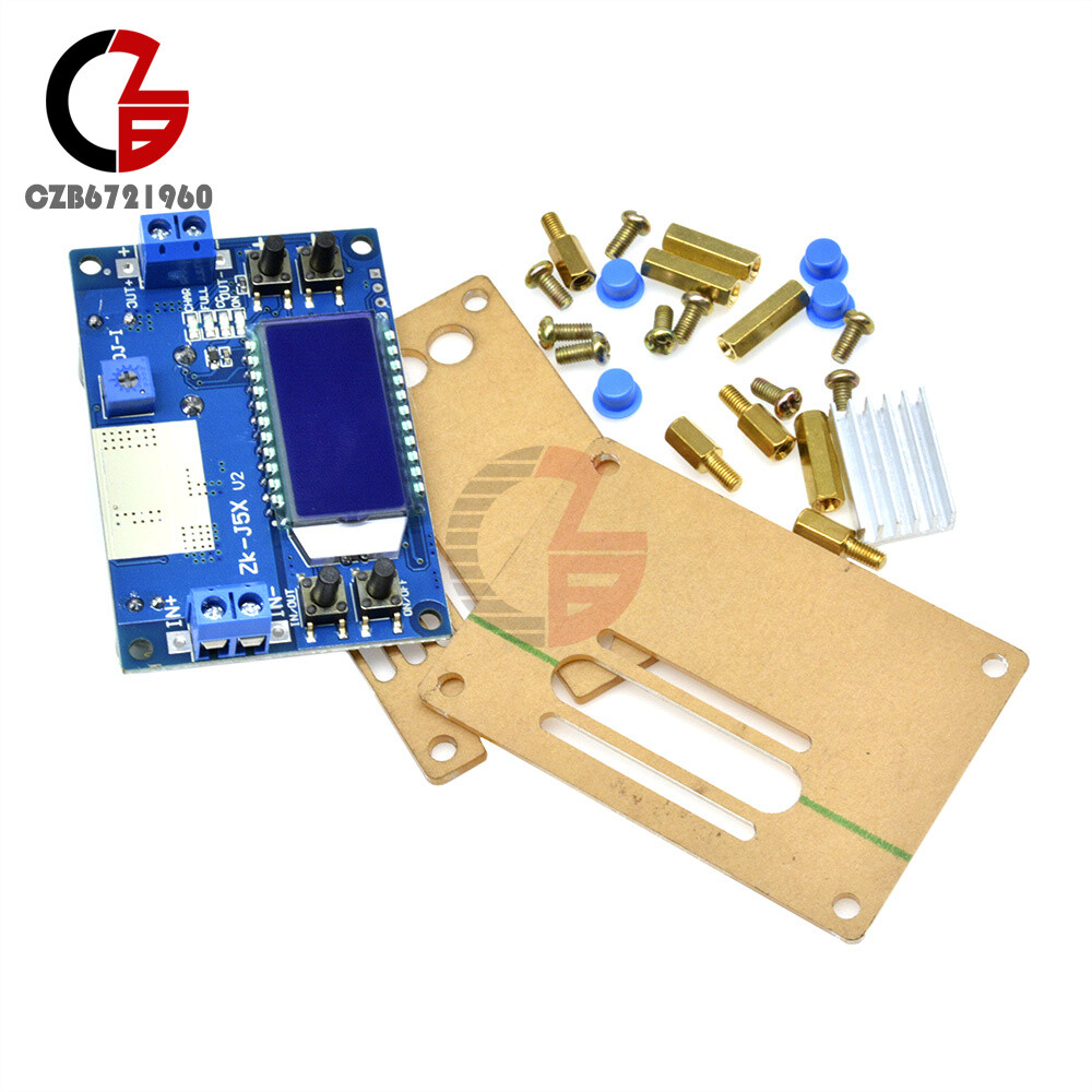 DC-DC 5A Constant Voltage Current LCD Display Adjustable Buck Step Down Module