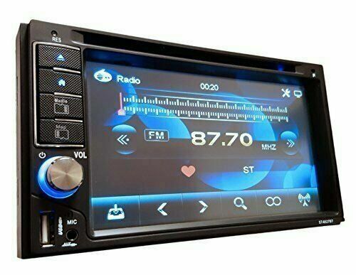 SoundXtreme Double Din Mirror Link Bluetooth Receiver with DVD/CD/MP3/FM/USB/SD