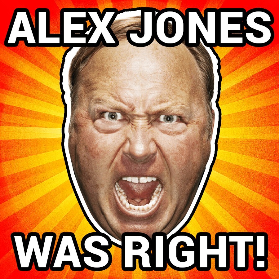 ALEX JONES WAS RIGHT 💉  STICKERS  5 Year Warranty