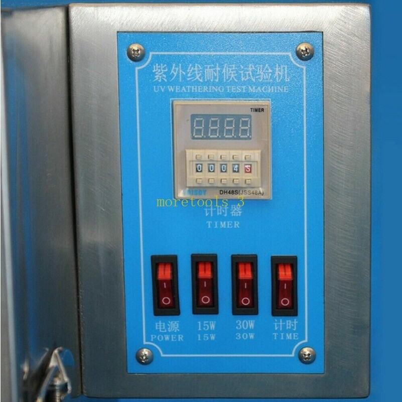 2*40W=80W UVA-340 Aging Test Chamber Yellowing Test Box UV Testing Machine 220V
