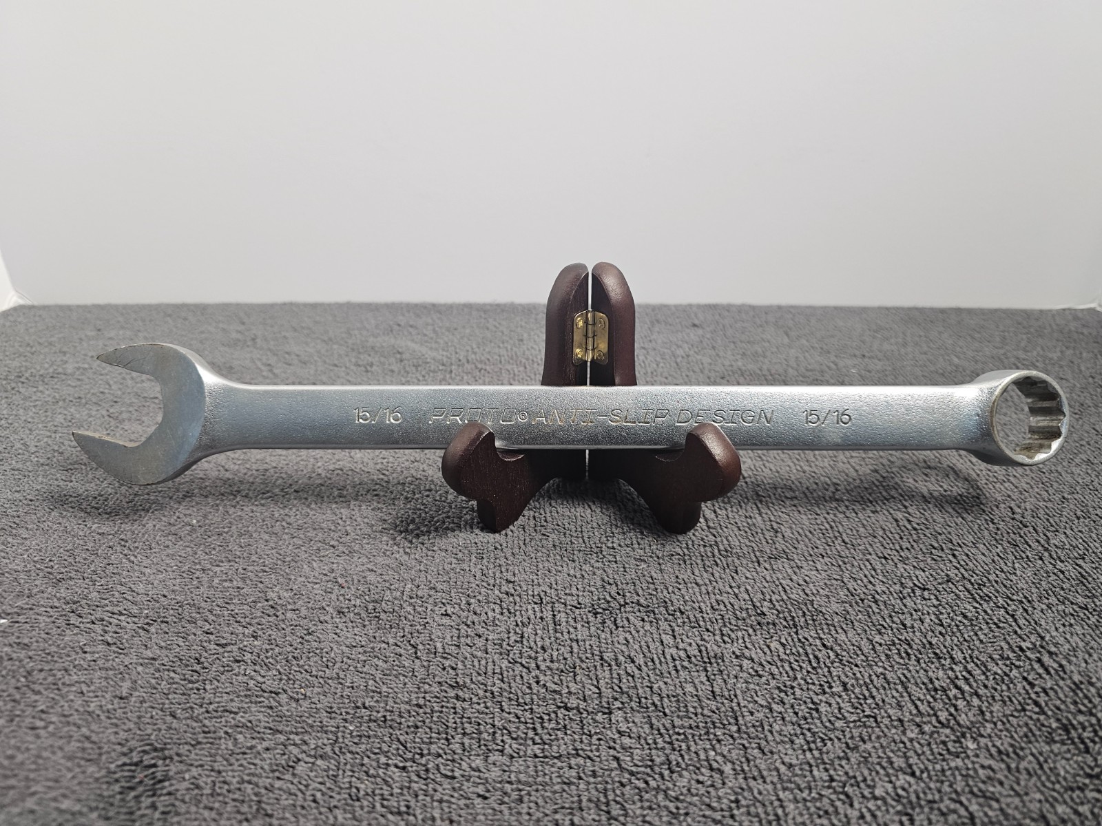 Proto Tools USA, 15/16" Combination Wrench, Satin, 12 PT A.S.D, 1230ASD
