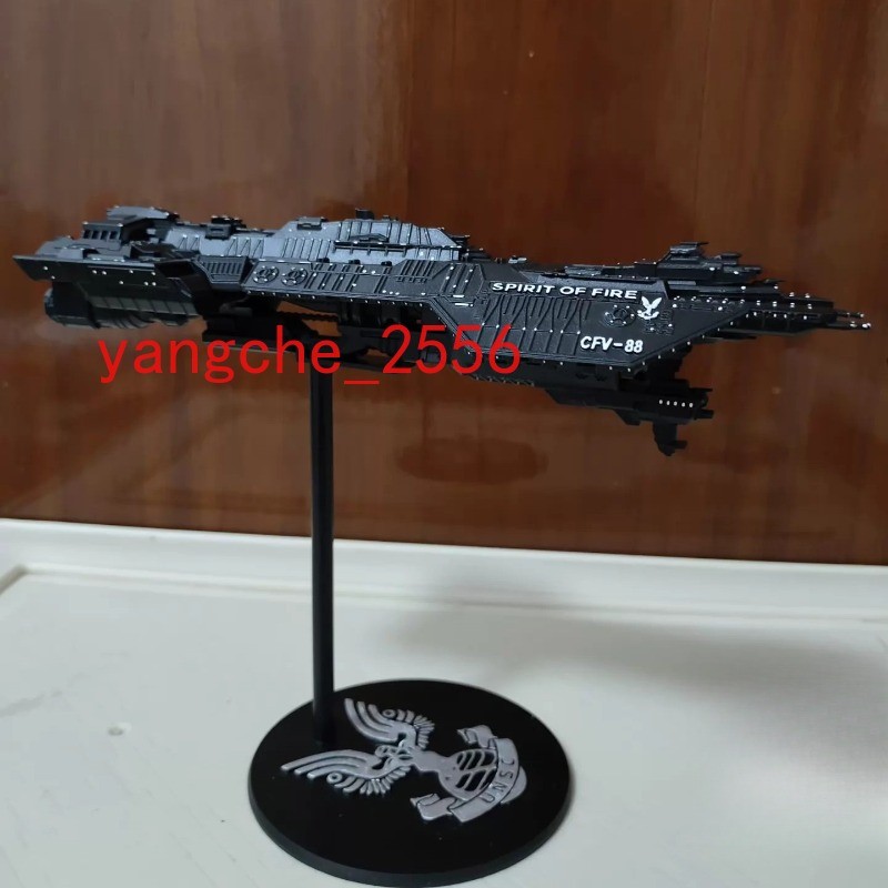 Halo UNSC Spirit of Fire CFV-88 Hand-Painted Resin Model Spaceship Decor Gift