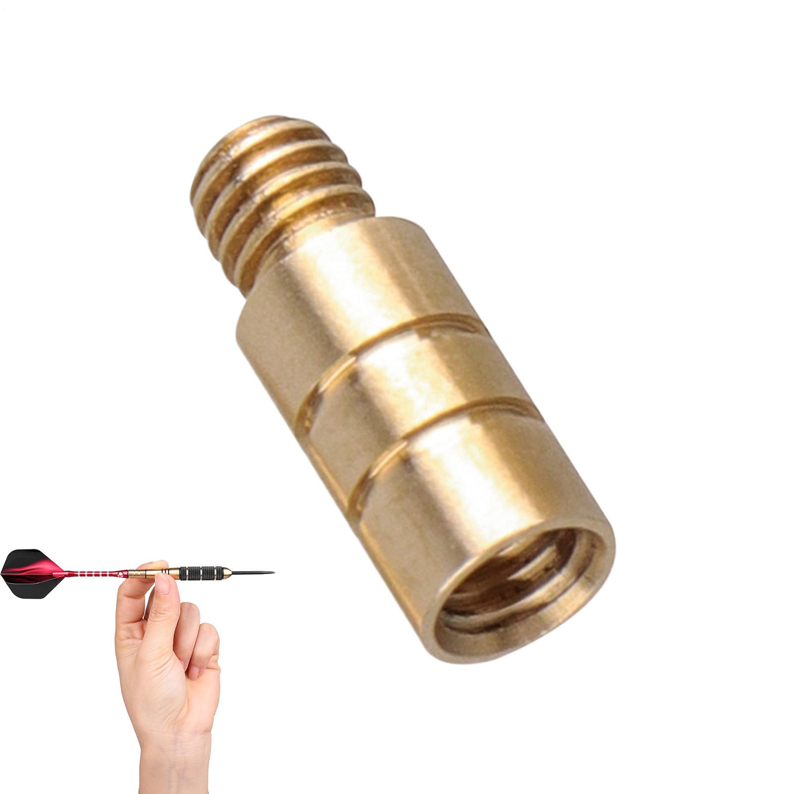 2g Copper Dart Weight Add Accentuator 2Pcs 2BA Thread Copper Color