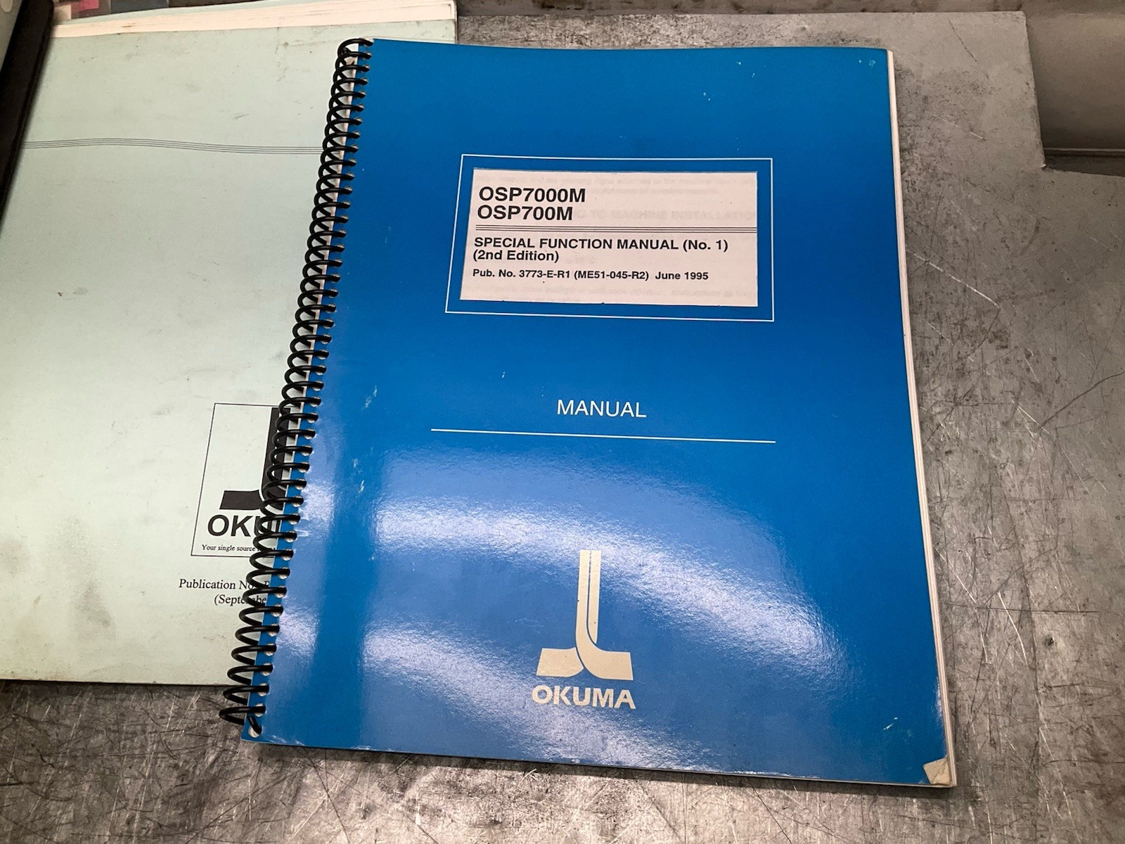 Okuma MX-45VAE OSP7000M OSP700M Manuals 12ea