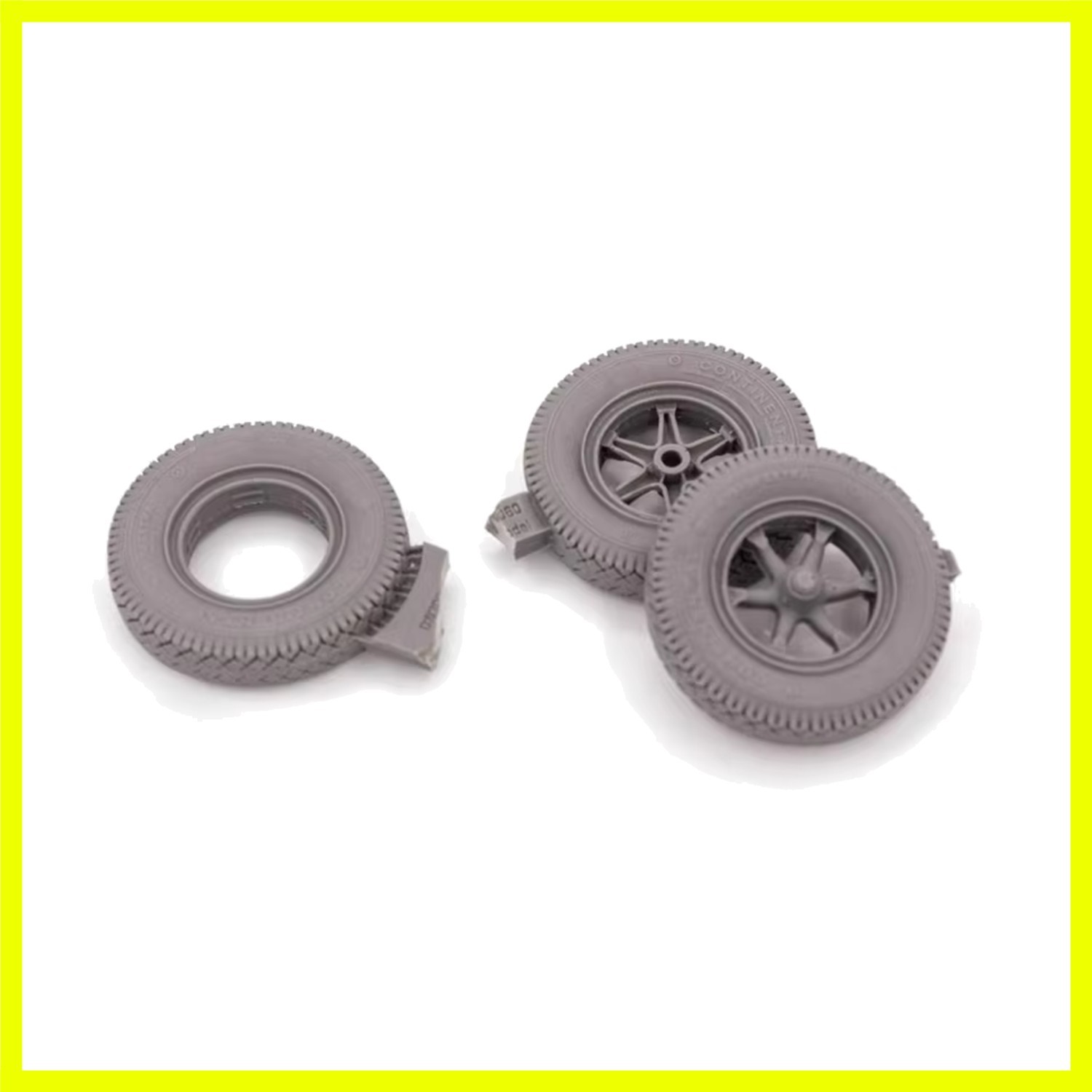 1/35 Casting Resin Model Assembly Kit, GK，  Sd.kfz.7 8-ton Half Track Tire, U...