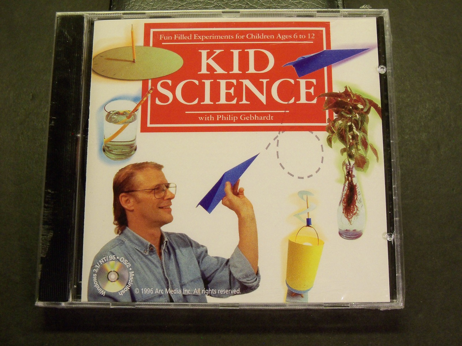 Kid Science With Philip Gebhardt CD-Rom New old stock