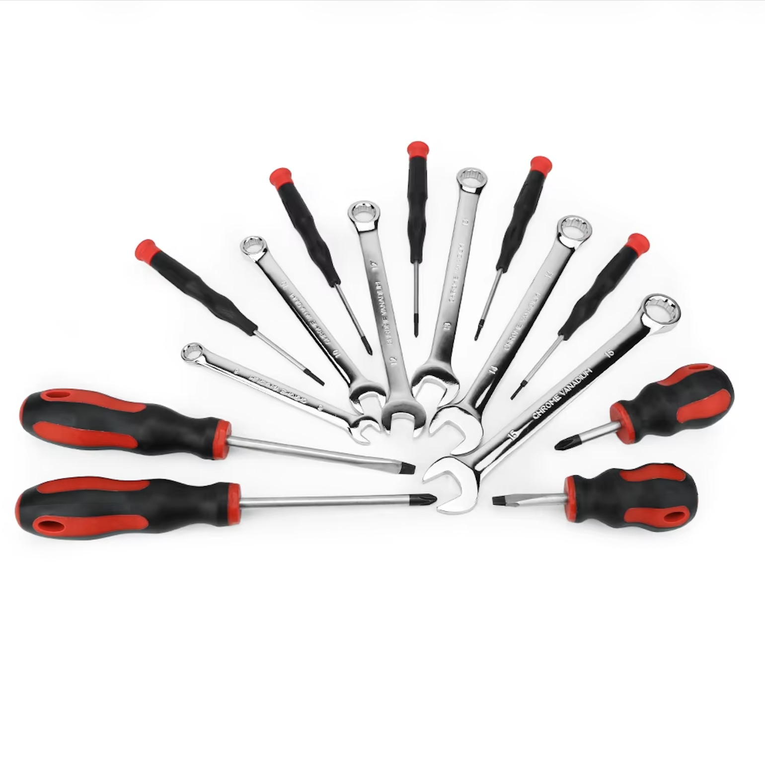 198PCS Tool Set with combination wrench Screwdriver 4 types pliers