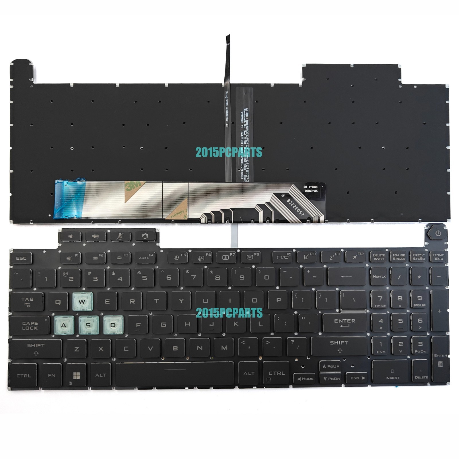 New Asus TUF Gaming A16 FA607PI FA607PV FA607NU 2024 Keyboard Backlit US