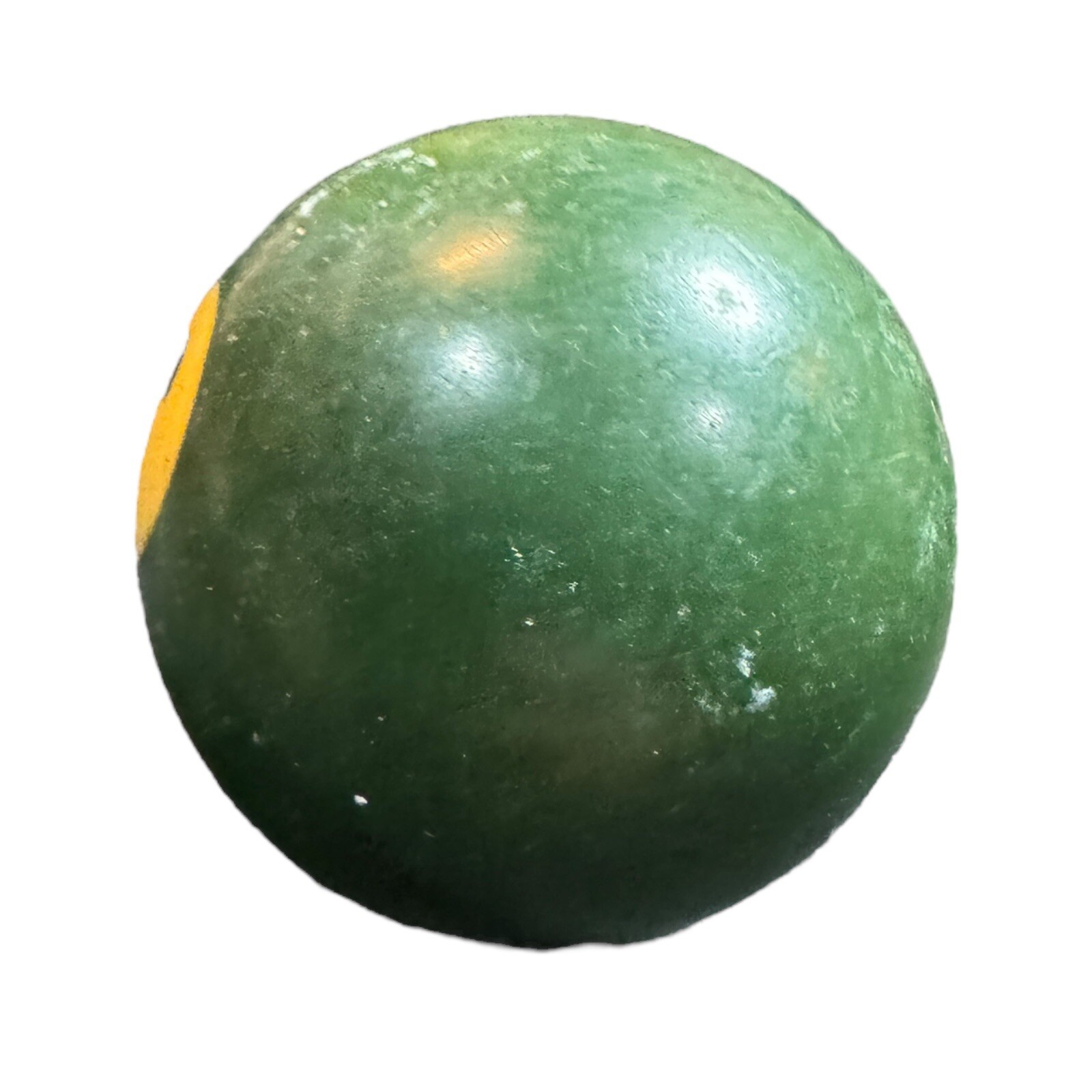 VTG BAKELITE Billiard Pool Ball - Solid Green #6 - 2 1/4" Diameter