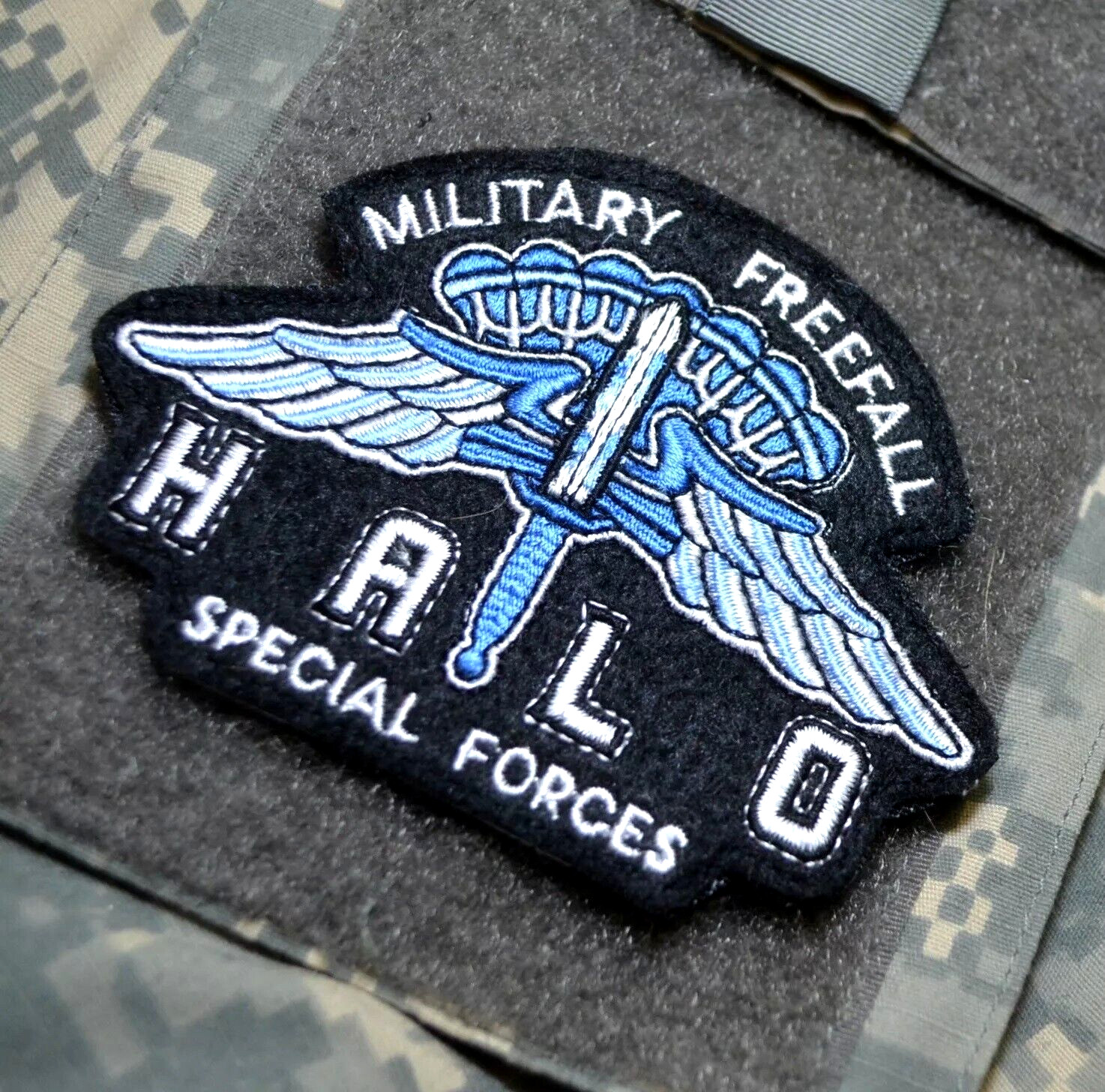 JOINT SP OPS COMMAND USMC MARSOC RAIDERS MILITARY FREEFALL vêlkrö A-PATCH: HALO