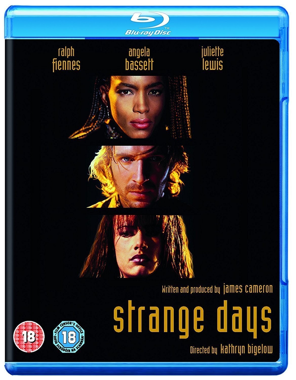 Strange Days (Blu-ray) Ralph Fiennes Angela Bassett Juliette Lewis (UK IMPORT)
