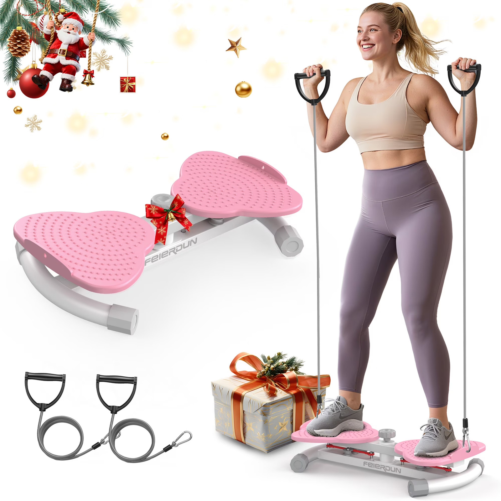 Slim Waist Twister - Silent Ab Toner for Hourglass Figure & Love Handle Loss