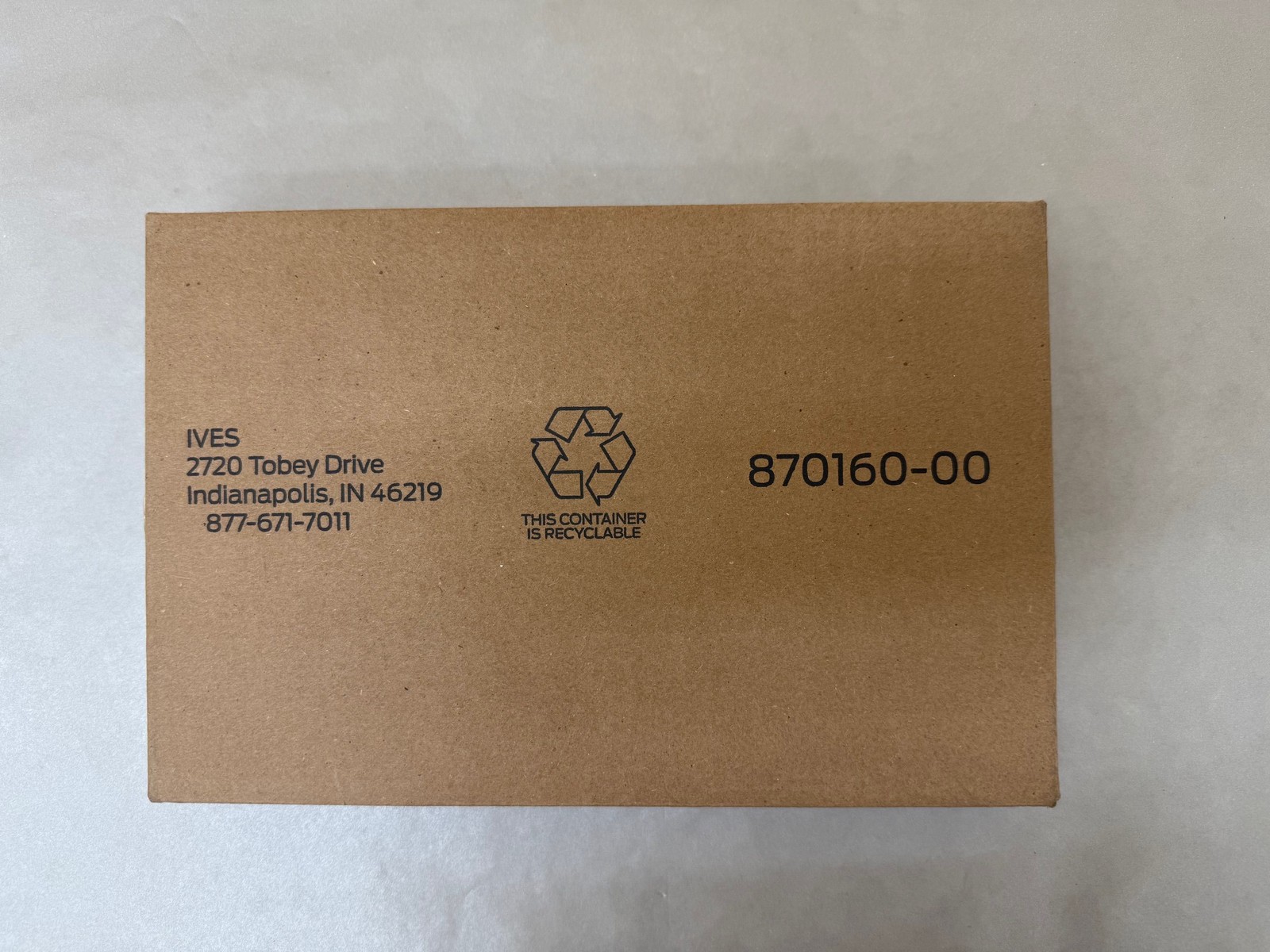 IVES Automatic Flush Bolt Top Bolt Only FB41 IVEFB41T-WD US32D