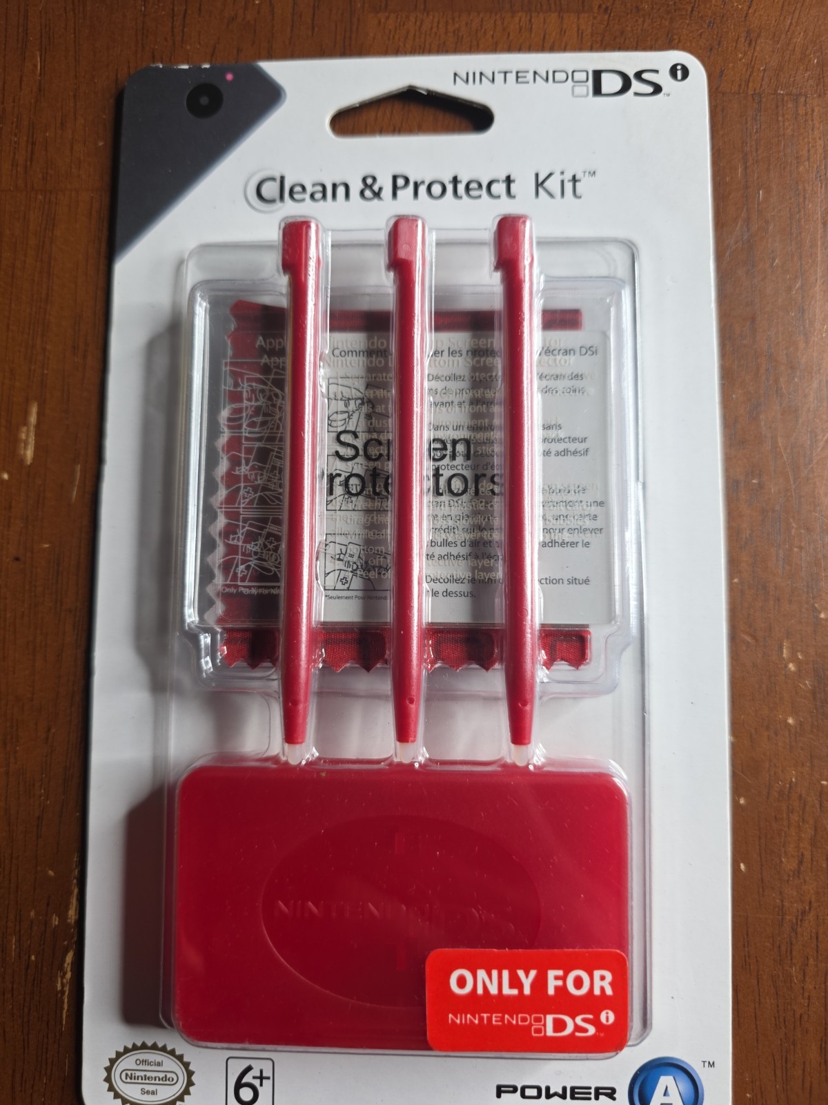 Nintendo DS - Clean & Protect Kit, Red,  For Nintendo DSi P4