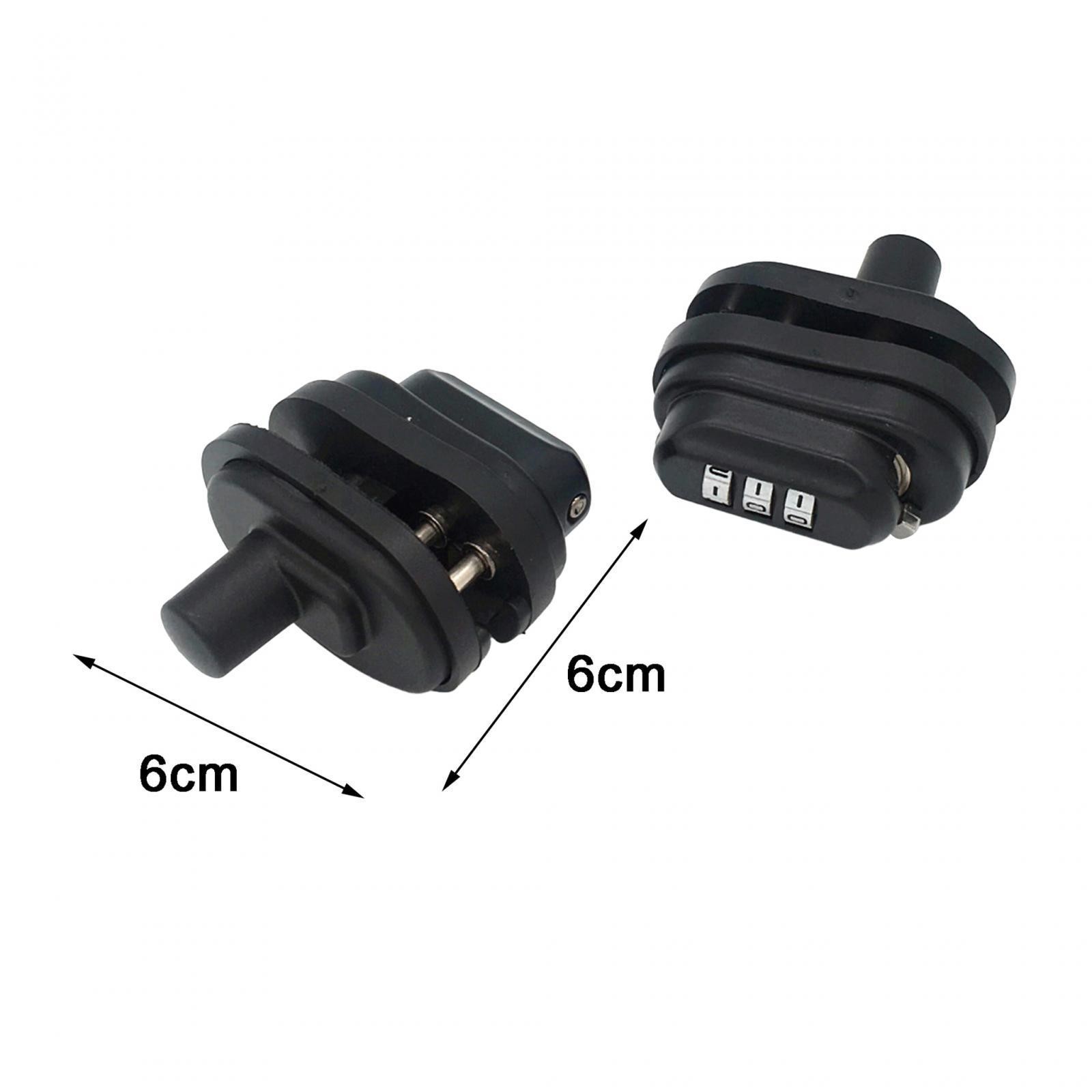 Codes Locks 3 Digit Sturdy Practical Resettable Multipurpose Portable Universal