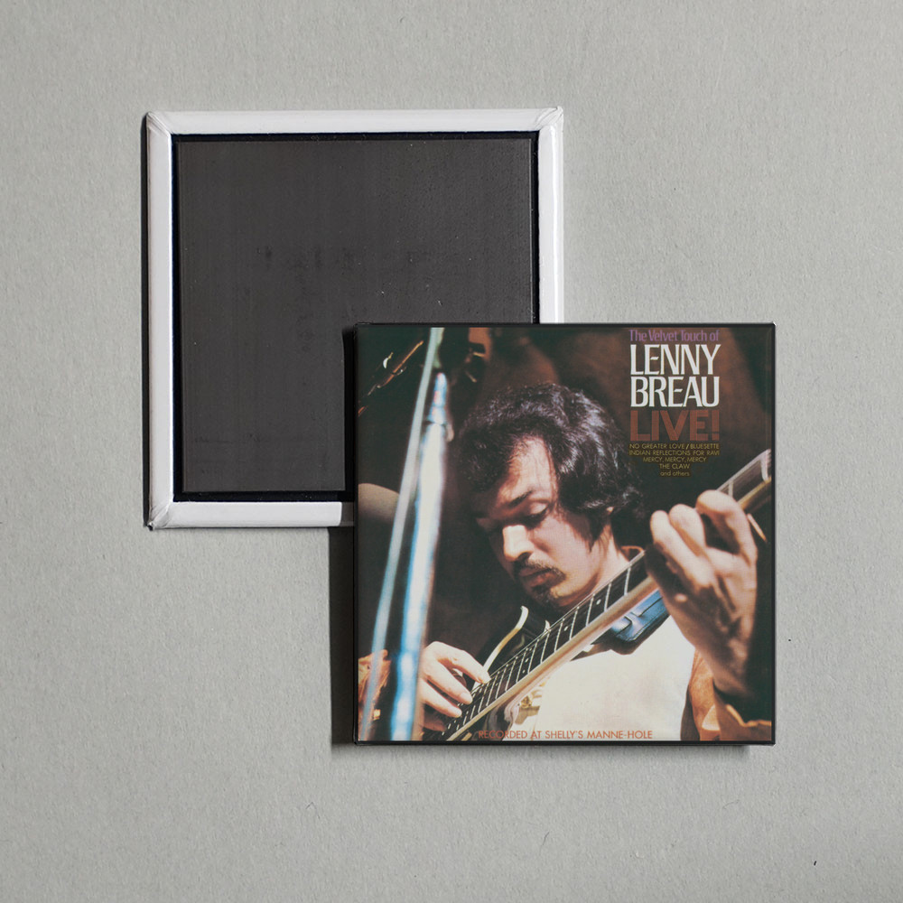 Lenny Breau - The Velvet Touch of Lenny Breau - Album Cover Locker Fridge Magnet