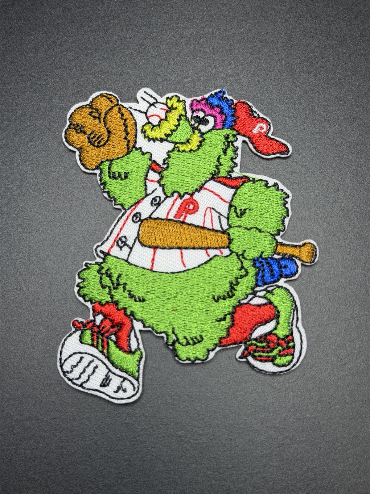 Phillie Phanatic Embroidered Iron On Patch