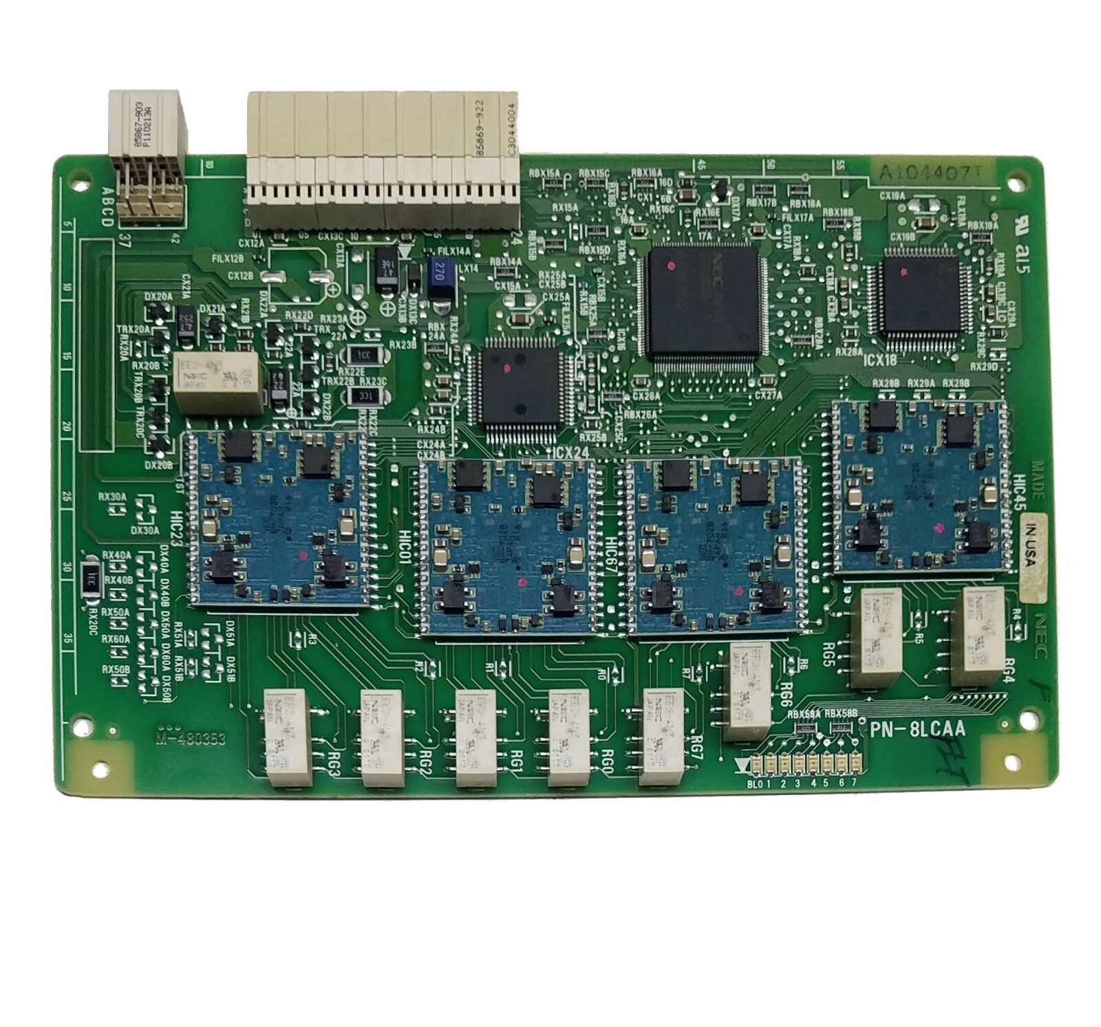NEC M-480353 Neax 2000 8 Port Analog Trunk Card ~ PN-8LCAA