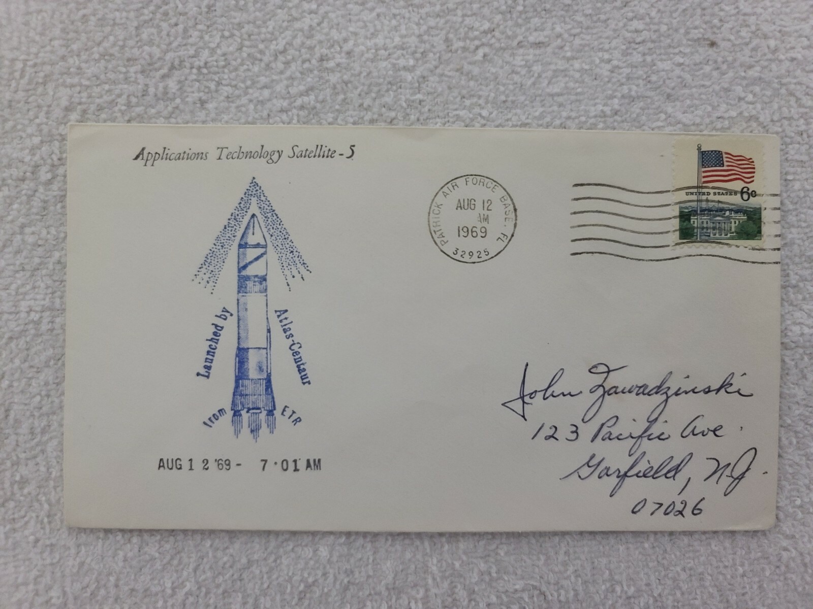 Applications Technology Satellite - 5 (ATS-5) 08/12/1969 | Space Cover