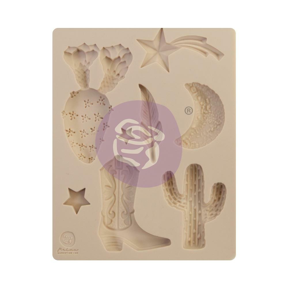 GOLDEN DESERT ART DECOR Mold Moulds Paper Crafting Food Safe PRIMA 646325 NEW
