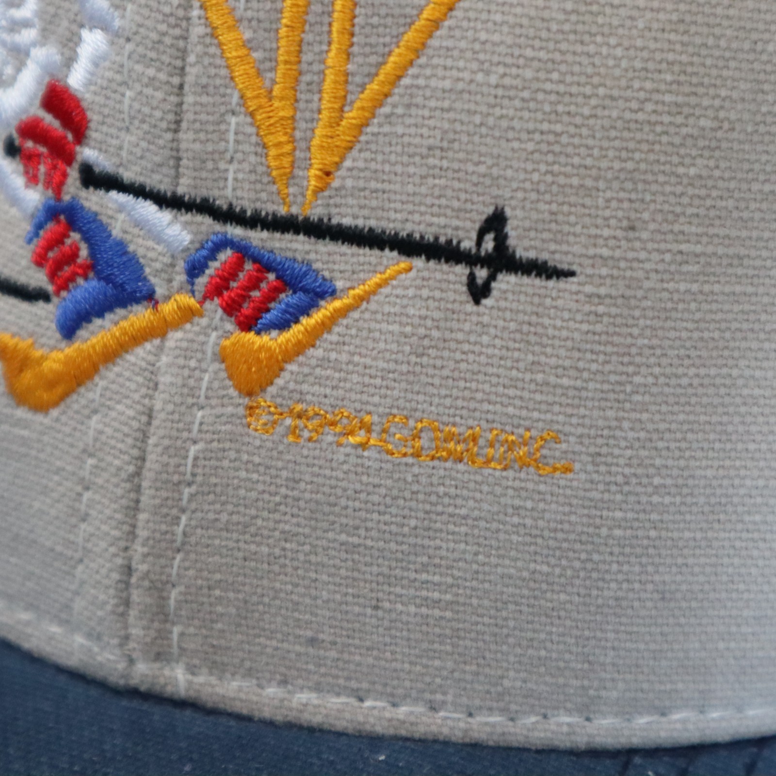 Vintage 90s Grateful Dead Ski Hat Snapback Balzout Skeleton Adjustable Rock RARE