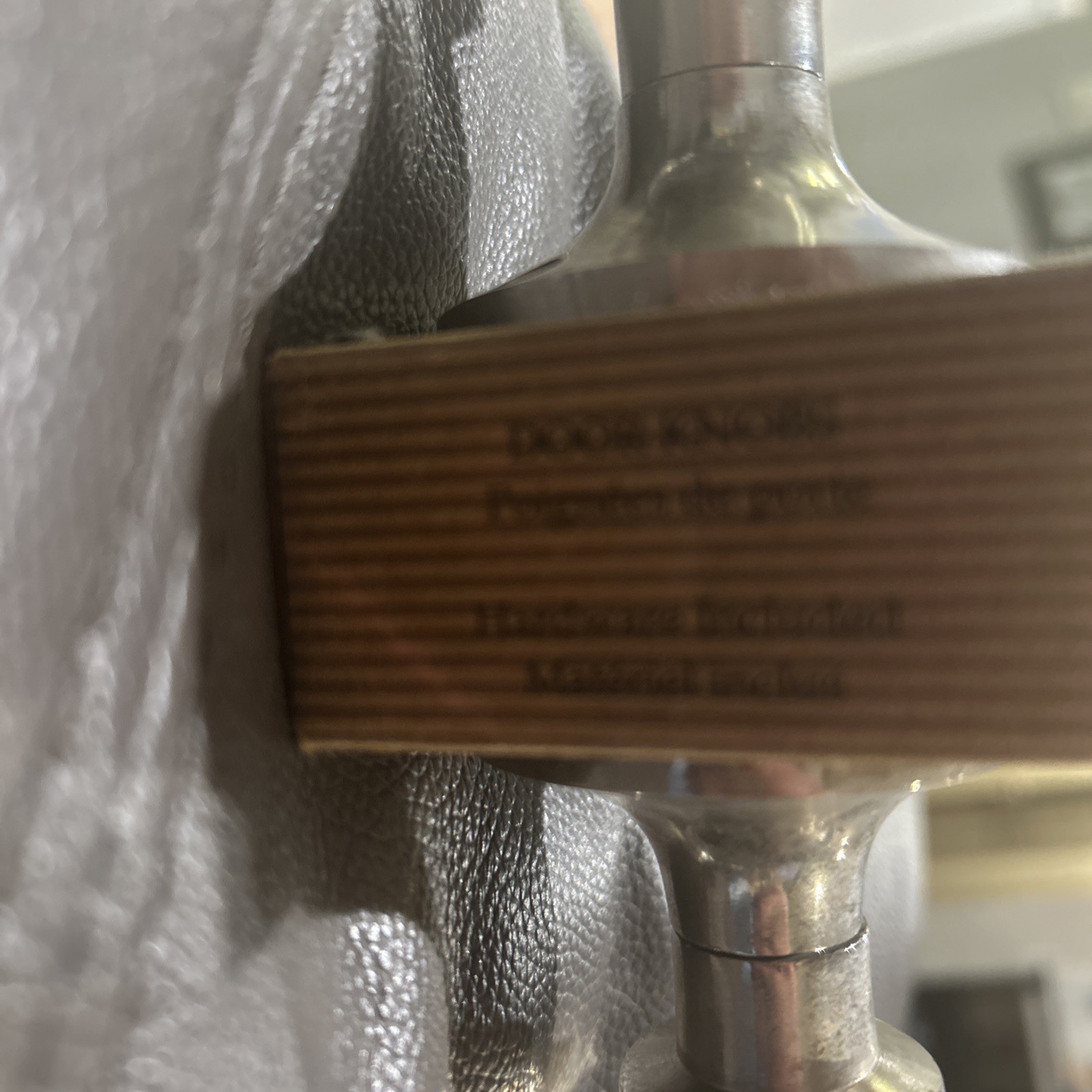 Clear Door Knob