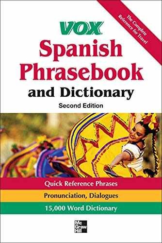 Vox Spanish Phrasebook and Dictionary, 2nd - Paperback, by Vox - Very Good