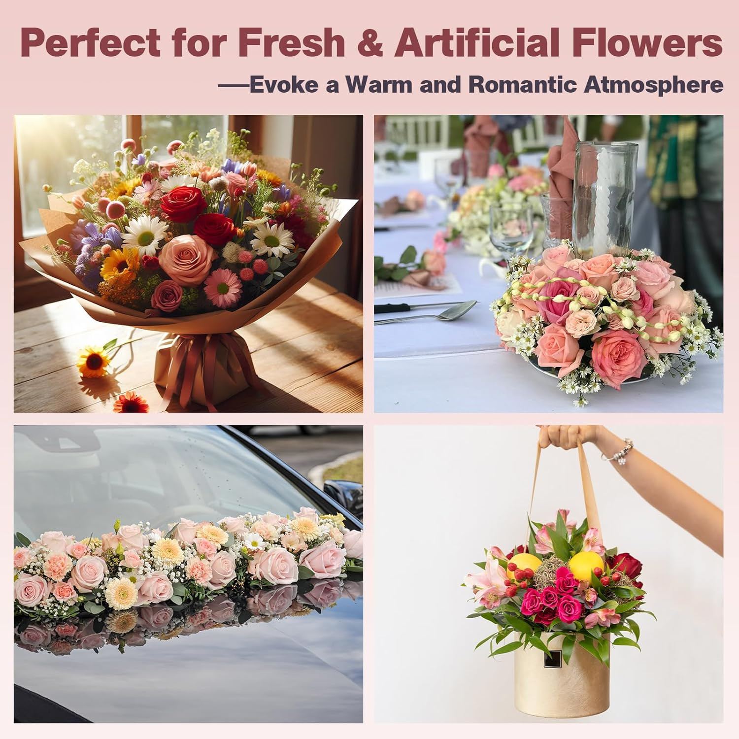 2026 Floral Foam Blocks 6-Pack for Fresh & Artificial Flower Arrangements