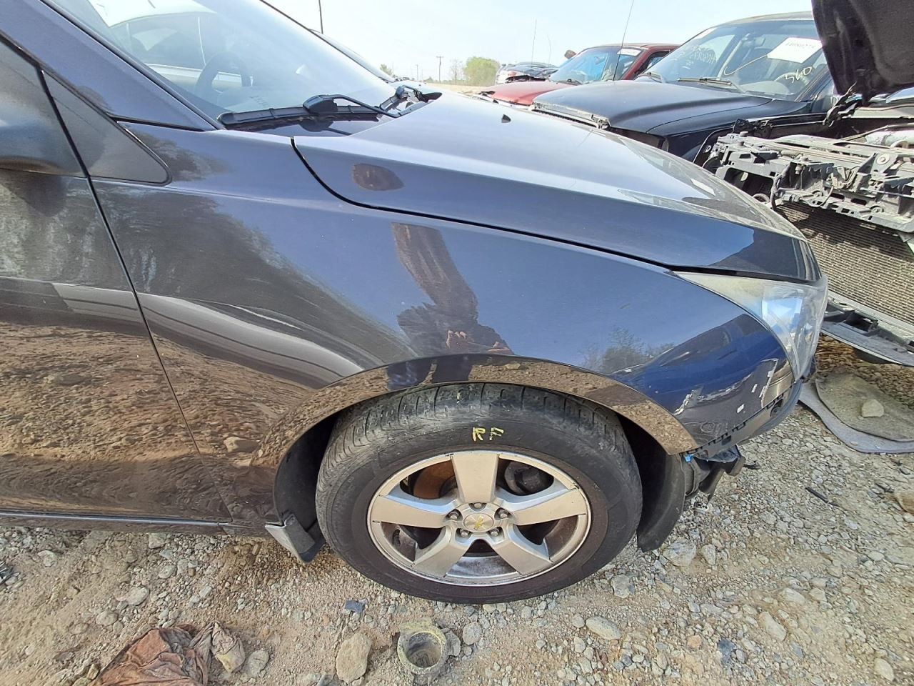 2016 Chevrolet Cruze Passenger Fender Gray Used OEM 4DR SED Local Pick Up Only