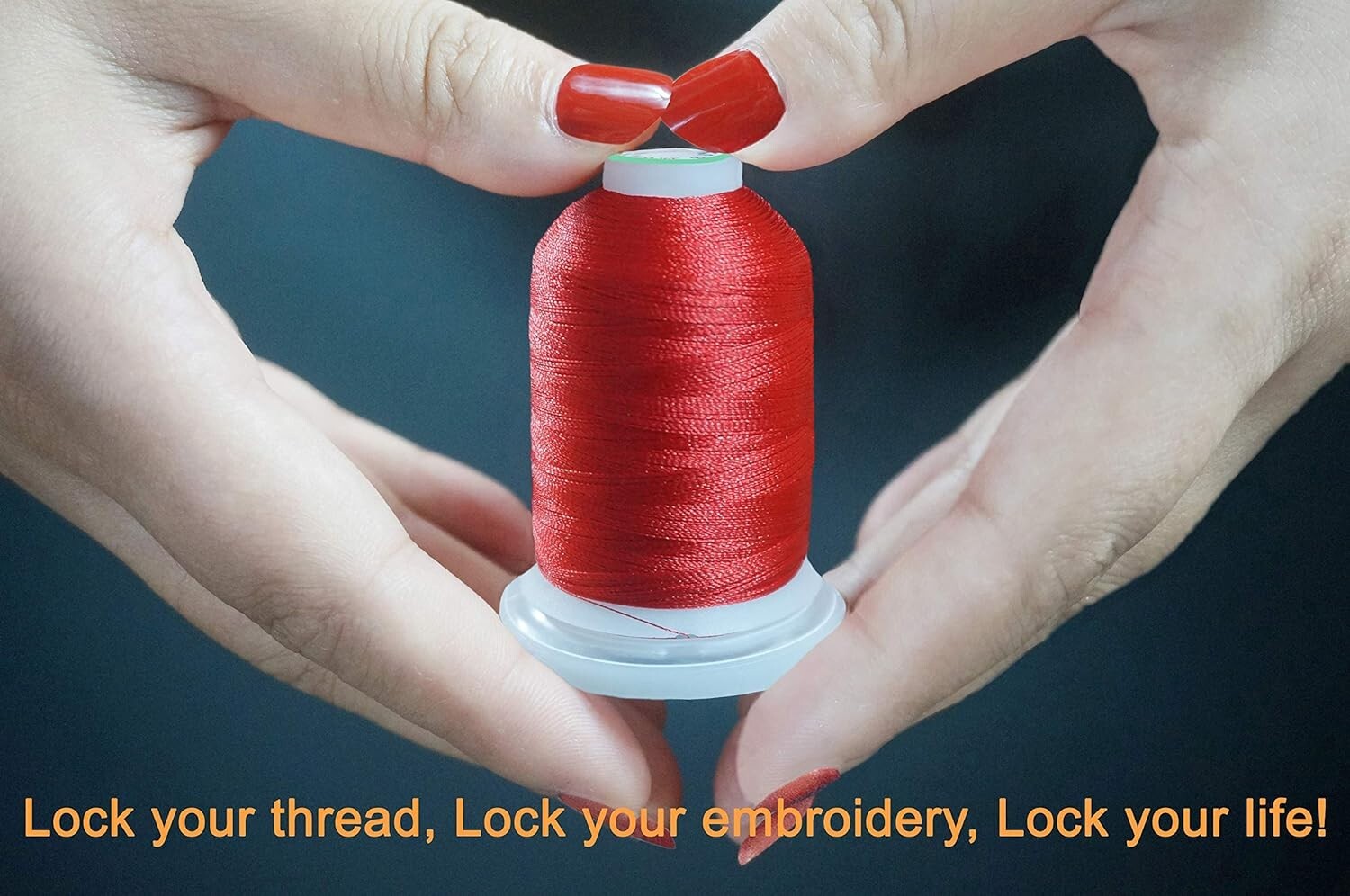 80 Spools Polyester Embroidery Machine Thread Kit 1000M 1100Y Each Spool - Co...