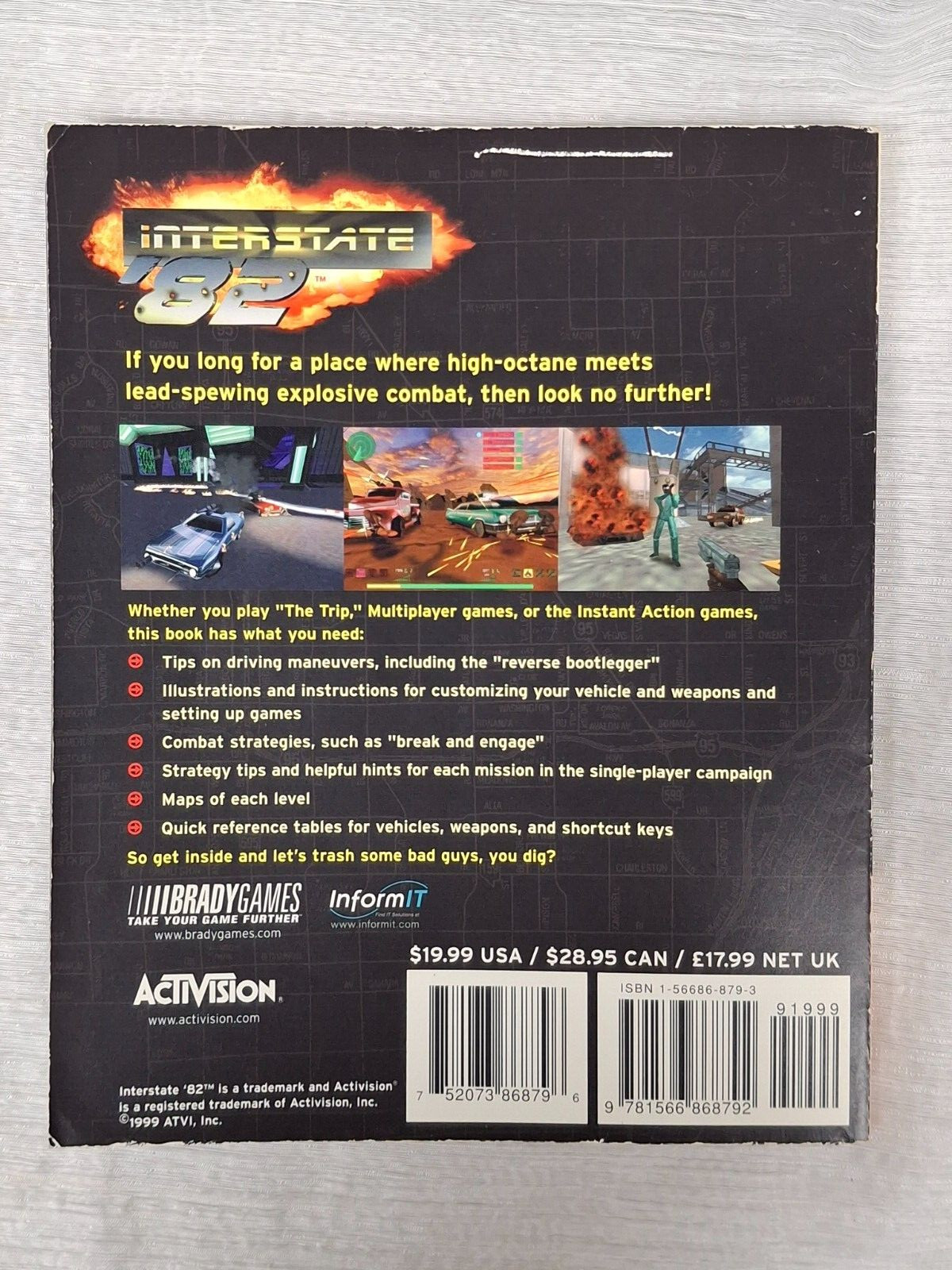 Interstate '82 Official Strategy Guide Brady Games