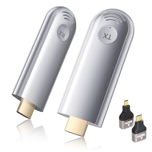 TTQ WIRELESS HDMI TRANSMITTER AND RECEIVER, WIRELESS HDMI EXTENDER 4K SUPPORTED