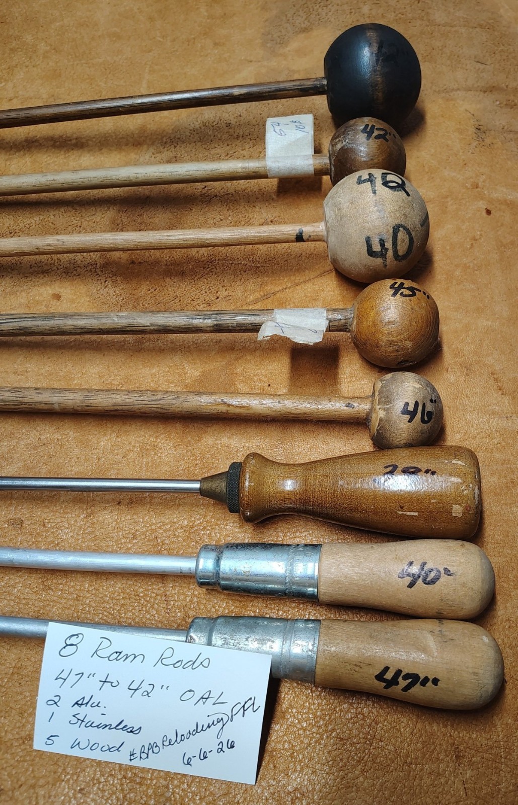 Muzzleloader 8 Range/Ram Rods