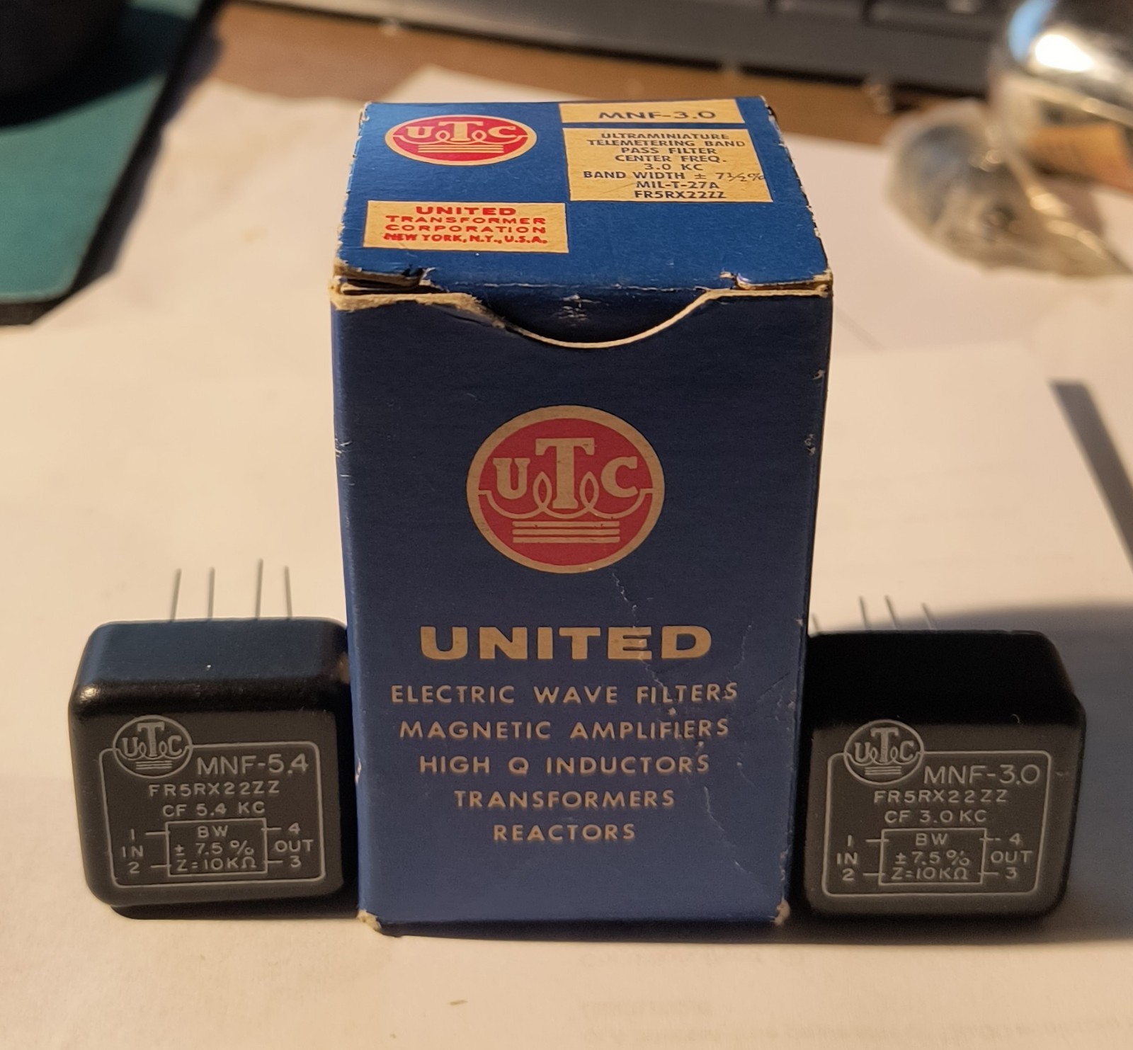(2) UTC MNF-3.0 2 TRANSFORMER