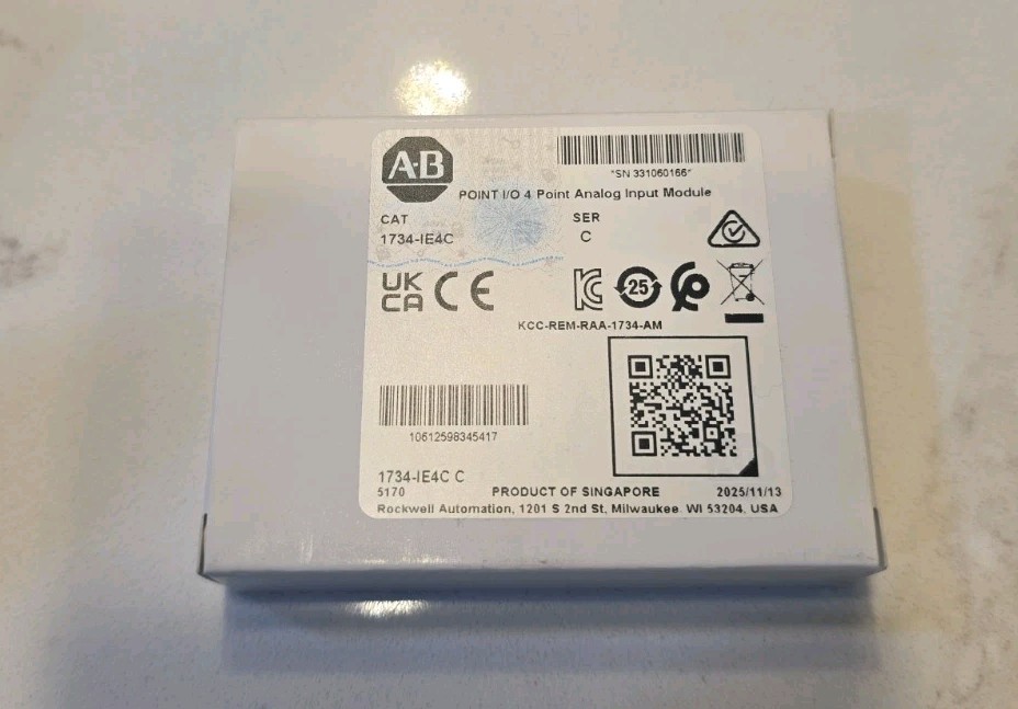 AB 1734-IE4C  Point Analog Input Module 2023