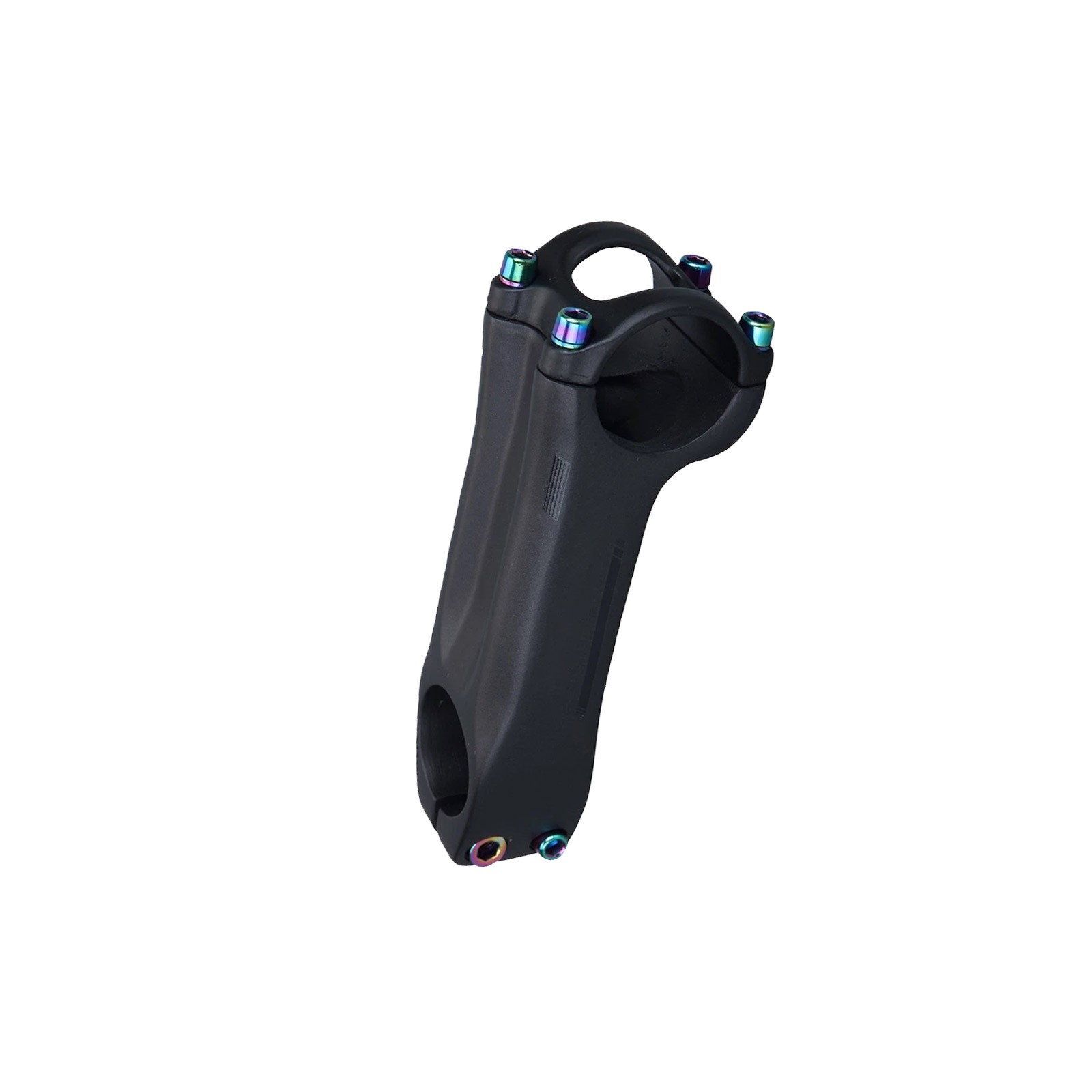 MTB Mountain Bike Carbon Fiber Stem 6/17 Degree Road Bicycle Stems 31.8*70-130mm