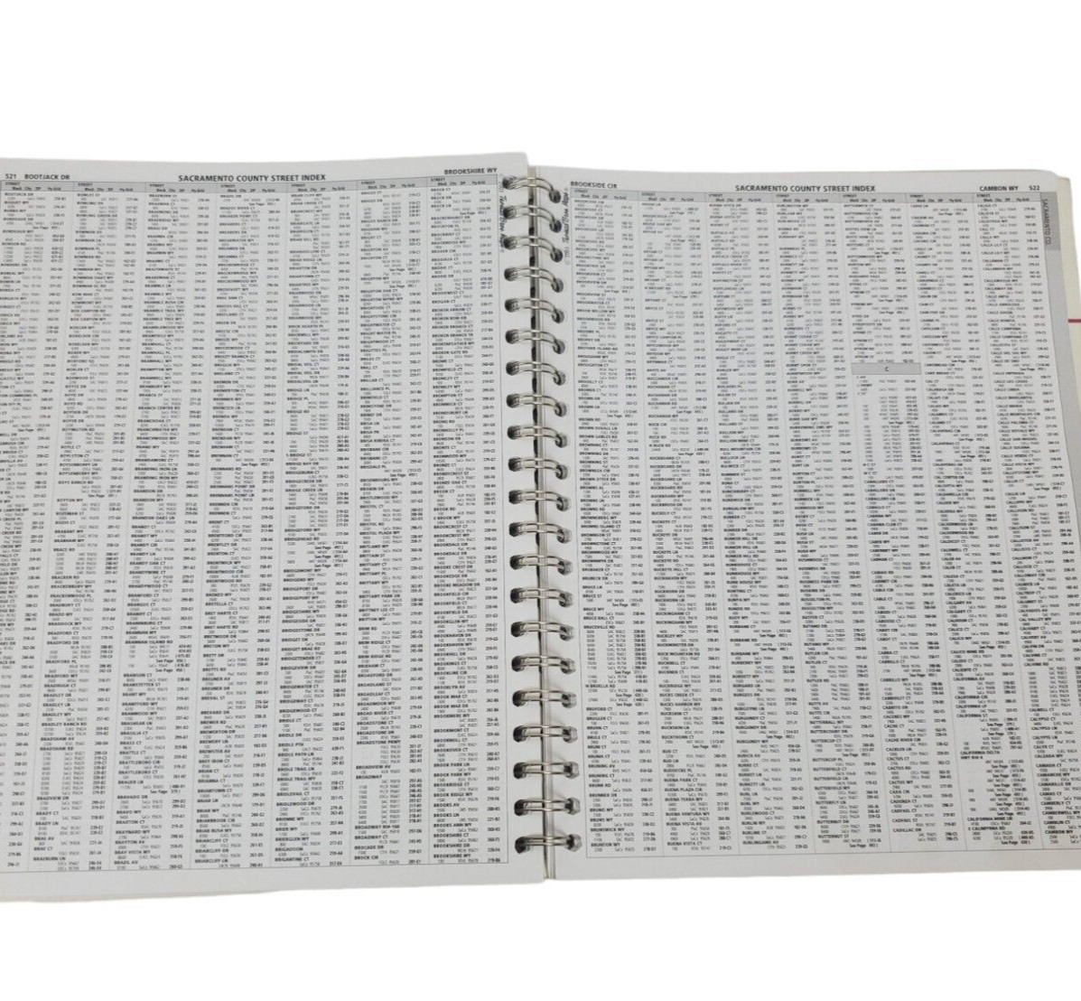 Thomas Guide Sacramento County Street Guide 2003