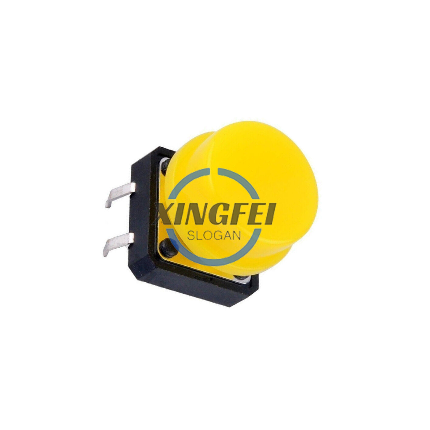 10PCS New B3F Tactile Switch Key Button Switch 12x12x7.3mm Yellow