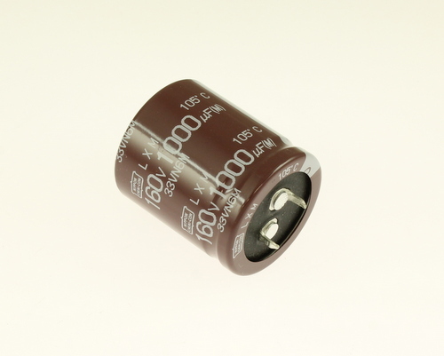 10x 1000uF 160V Radial Snap In Mount Electrolytic Aluminum Capacitor 160VDC 105C