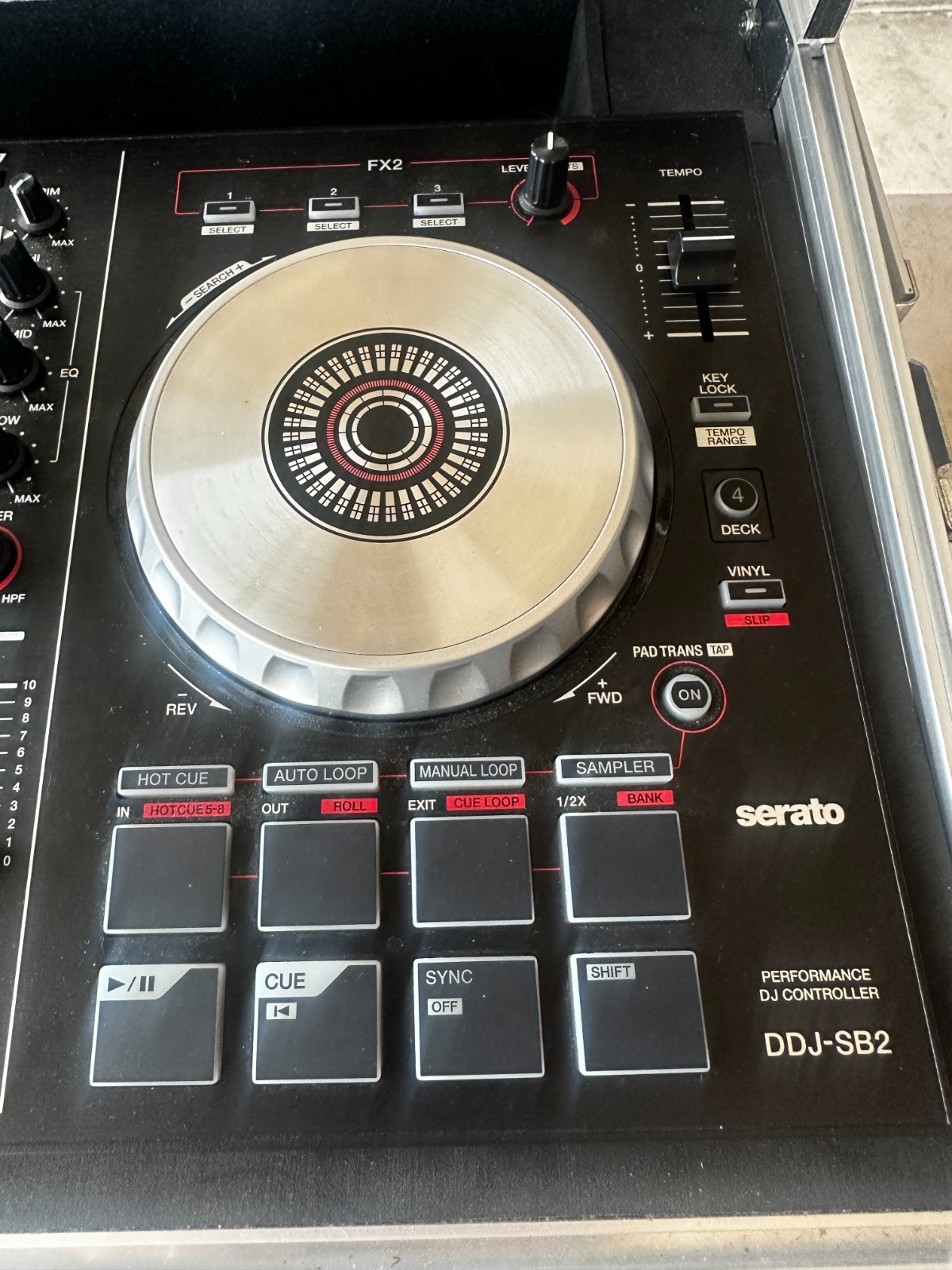 Pioneer DDJ-SB2 DJ Controller Serato 2-Channel with ProX Case