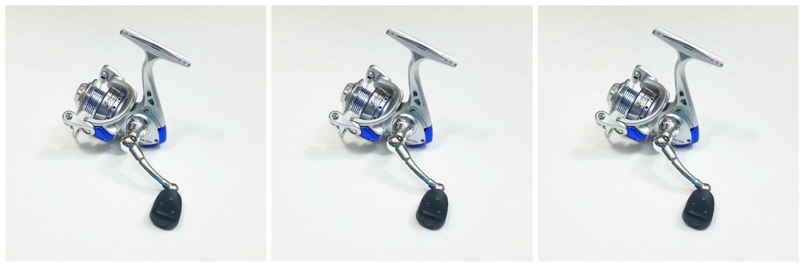 3 EA.GRIZZLY ELITE ULTRA LITE,4 BALL BEARING SPINNING REEL, FOR CRAPPIE POLE/ROD